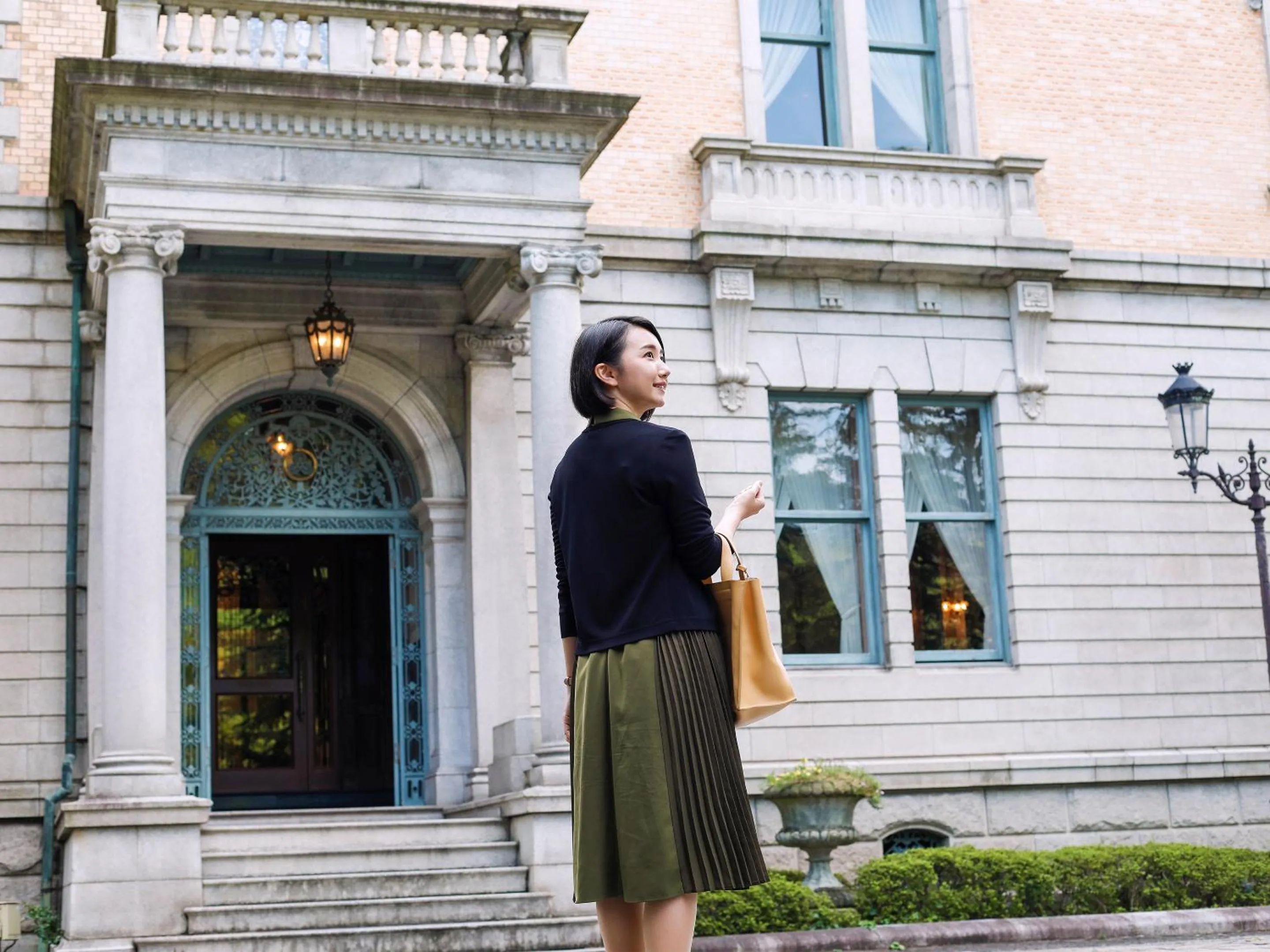 Property building in Hotel Chourakukan Kyoto Gion 長楽館 京都