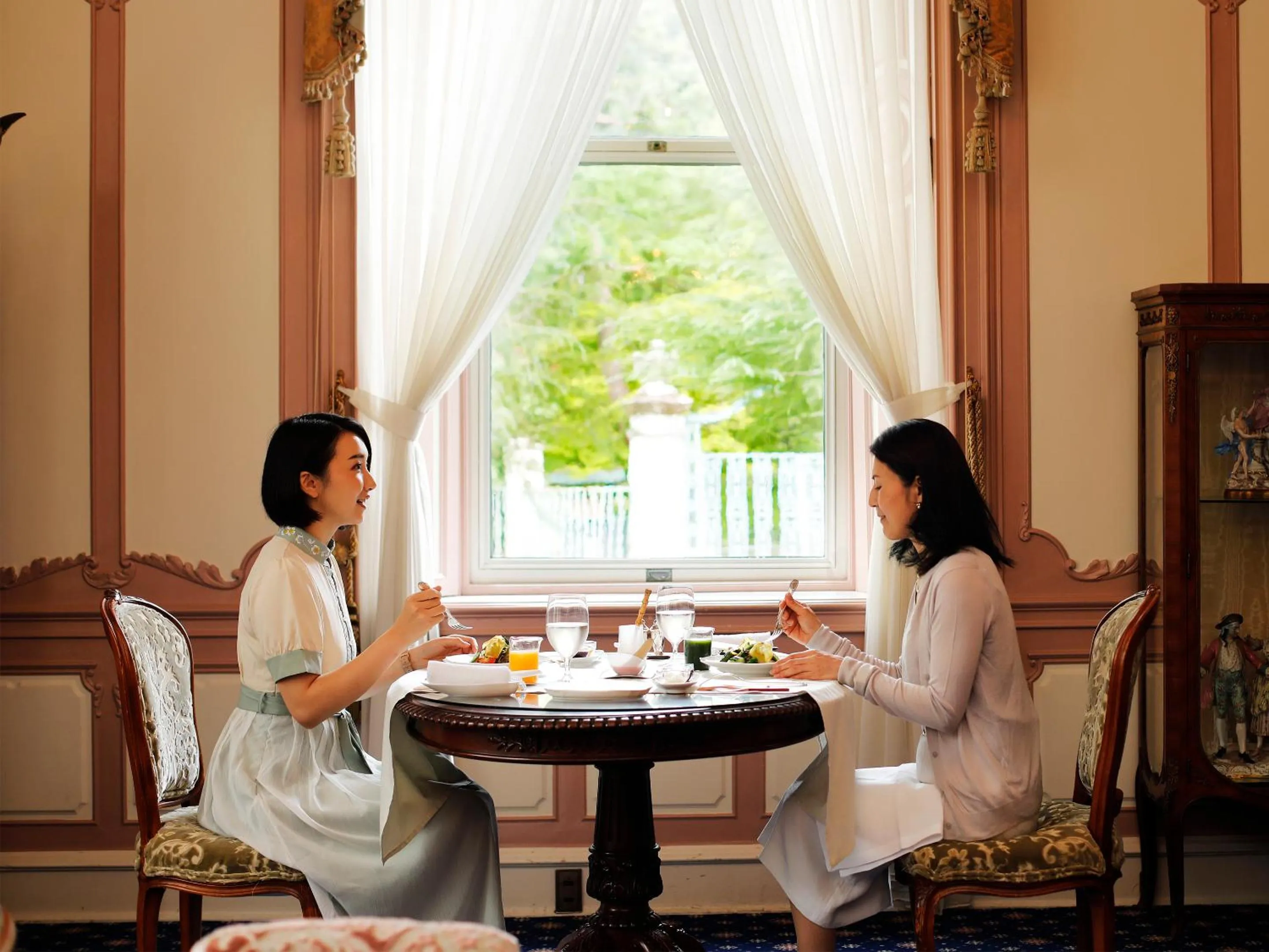 Restaurant/places to eat in Hotel Chourakukan Kyoto Gion 長楽館 京都