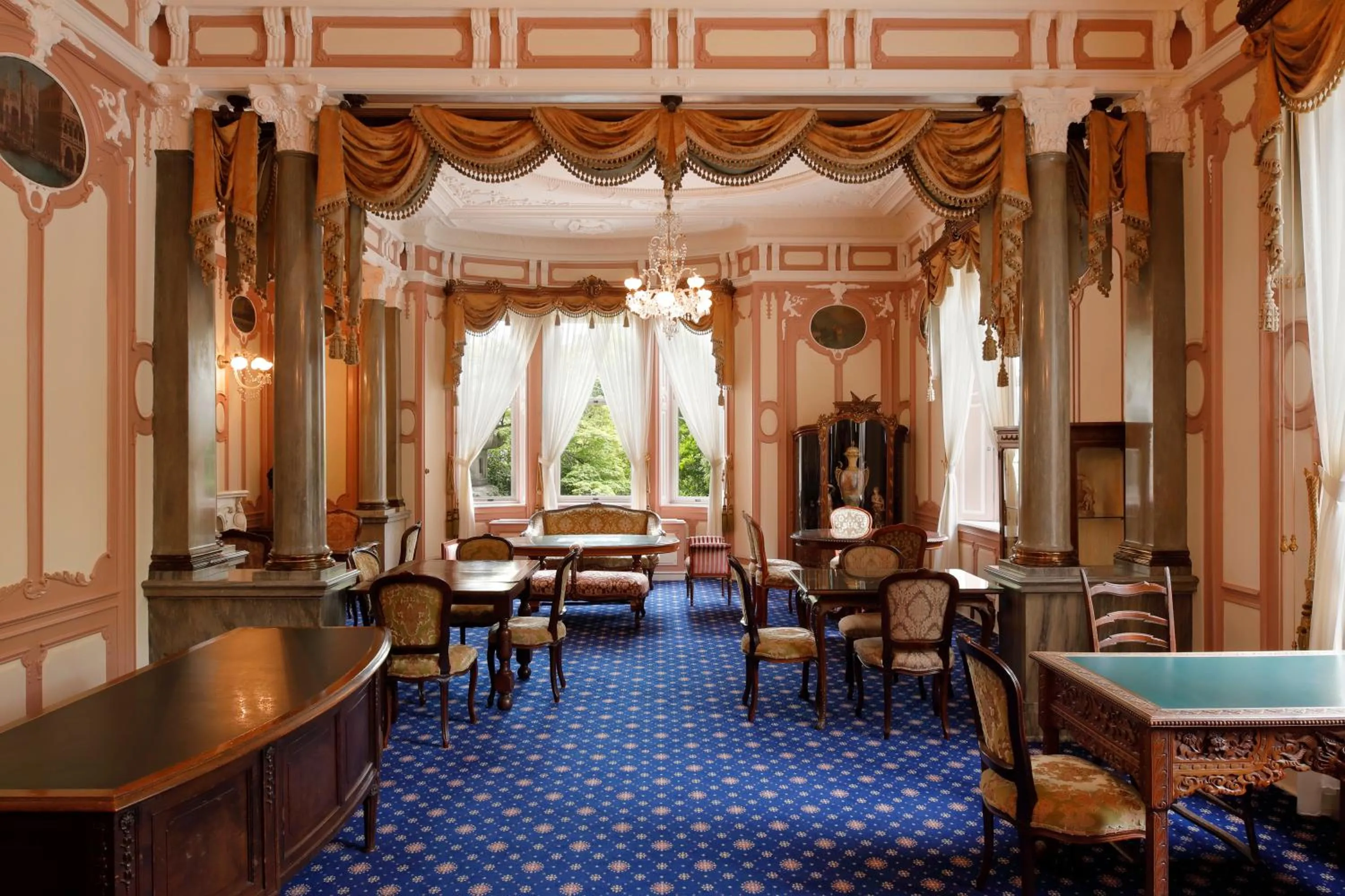 Restaurant/places to eat in Hotel Chourakukan Kyoto Gion 長楽館 京都