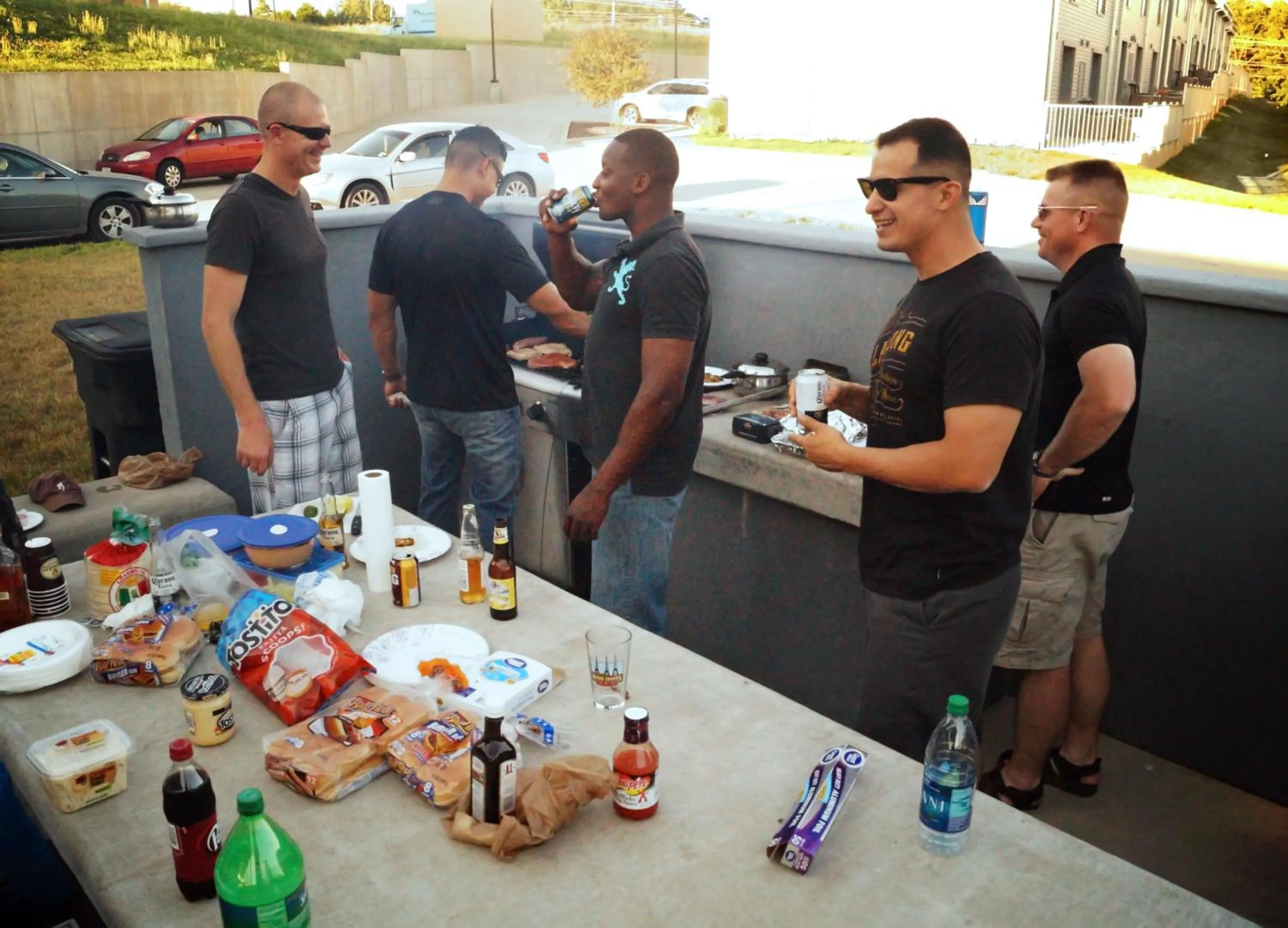 BBQ facilities in Z Loft Extended Stay Hotel