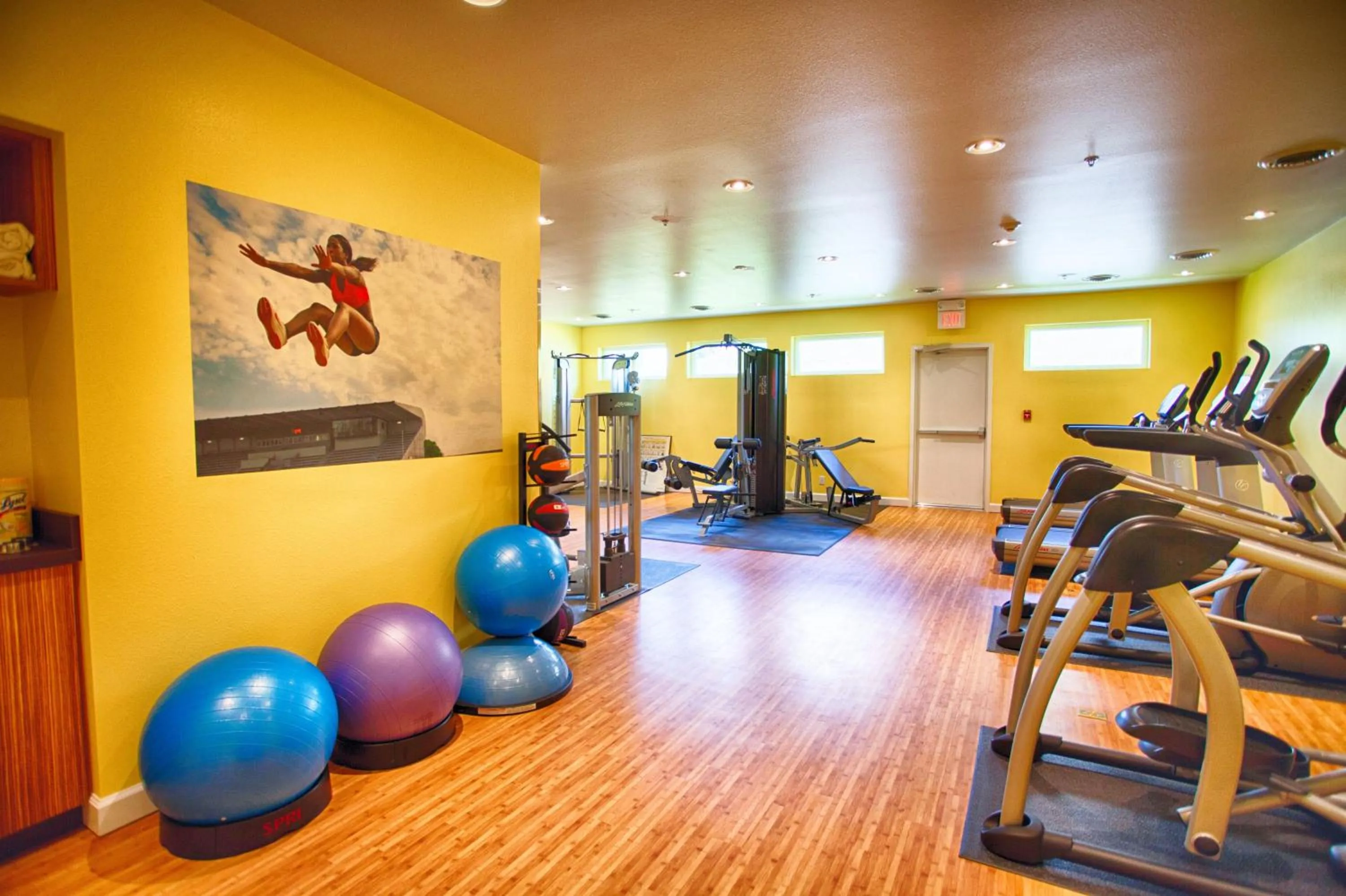 Fitness centre/facilities in Z Loft Extended Stay Hotel