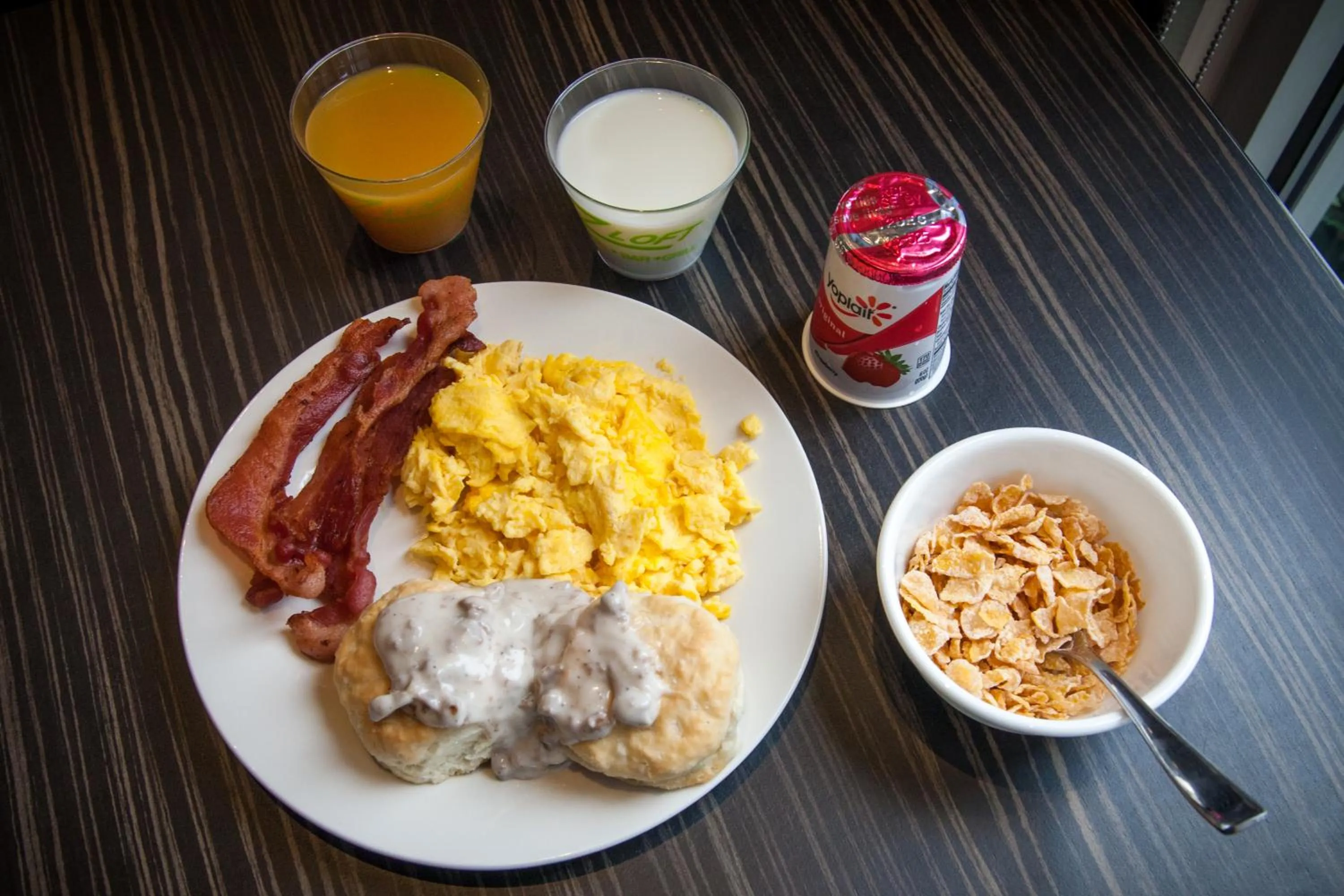Continental breakfast in Z Loft Extended Stay Hotel