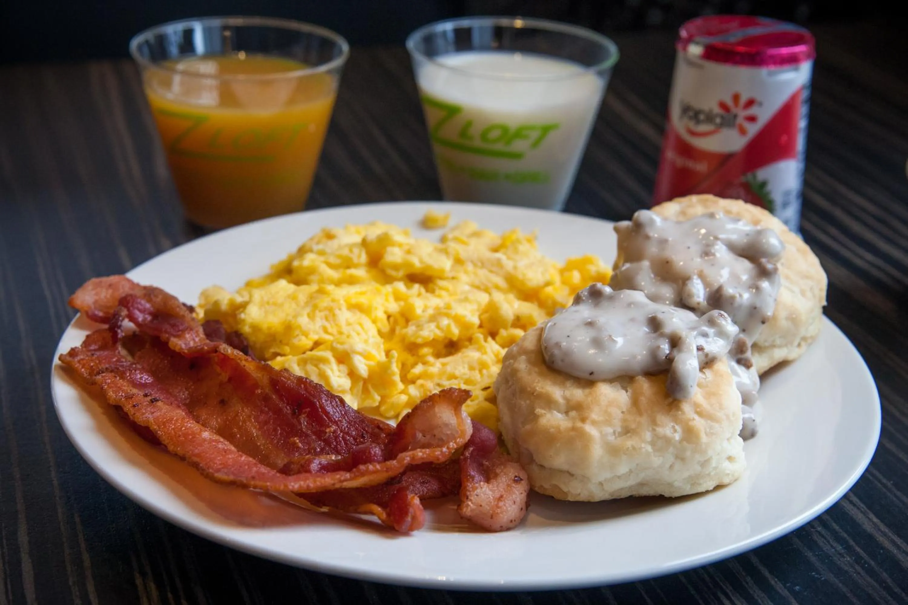 Food close-up in Z Loft Extended Stay Hotel