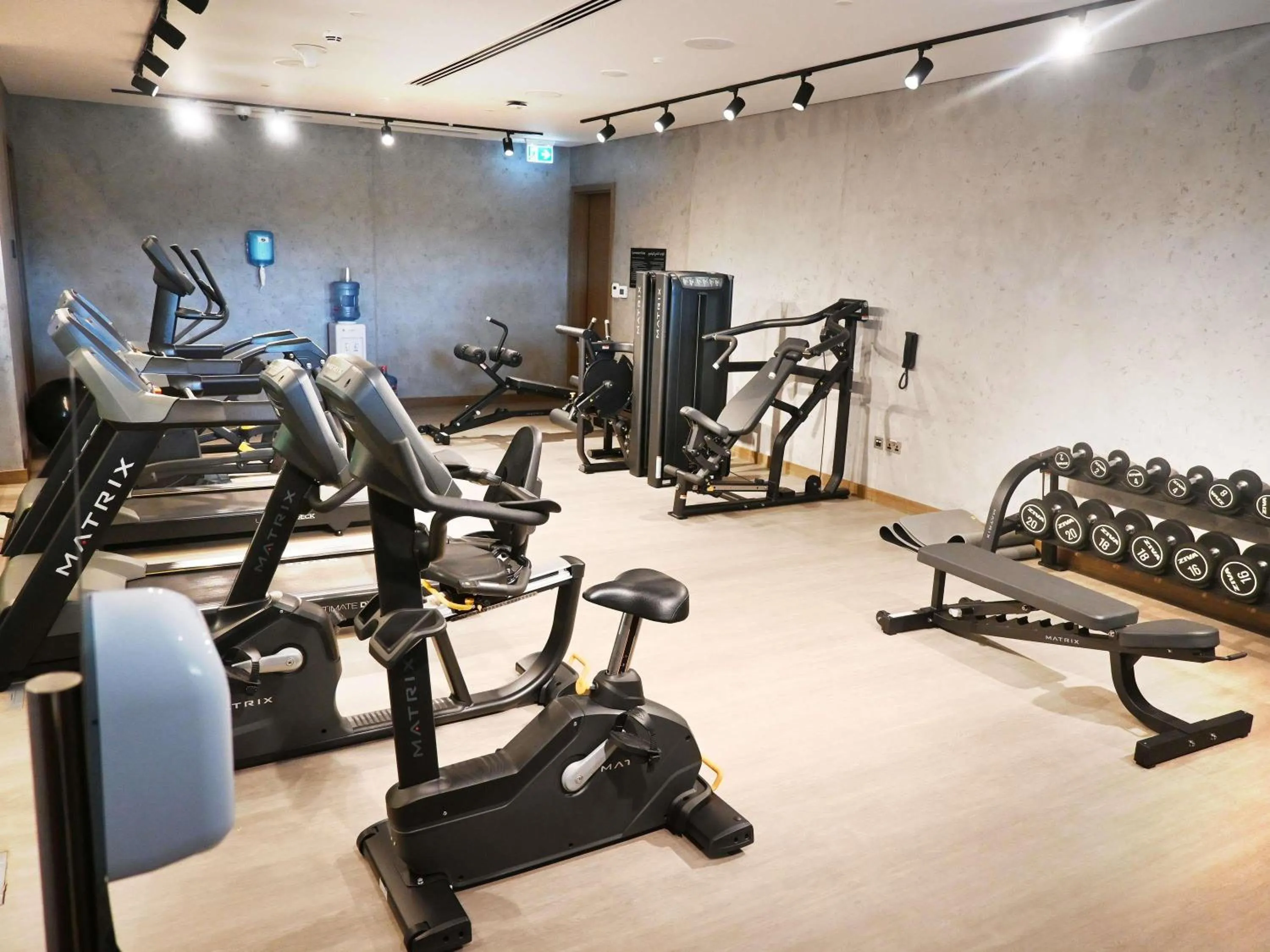 Fitness centre/facilities in Mercure Dubai Gold District
