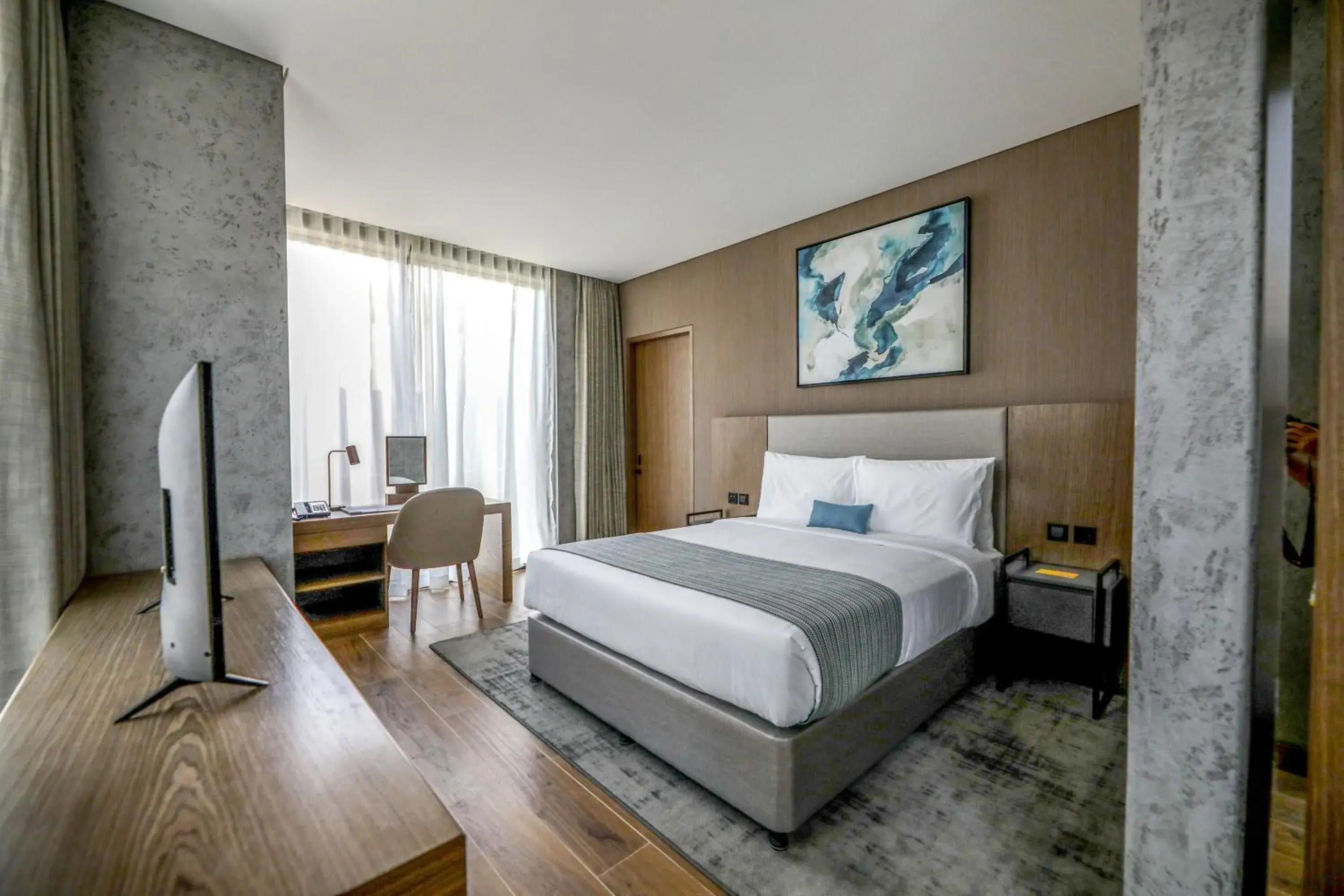 1 Bedroom Queen Family Suite with City View - single occupancy - Complimentary Shuttle to Kite Beach, Dubai Mall / Burj Khalifa, 25% off F&B & Esperia Lounge Access in Mercure Dubai Gold District 1 Bedroom Queen Family Suite with City View - single occupancy - Complimentary Shuttle to Kite Beach, Dubai Mall / Burj Khalifa, 25% off F&B & Esperia Lounge Access in Mercure Dubai Gold District