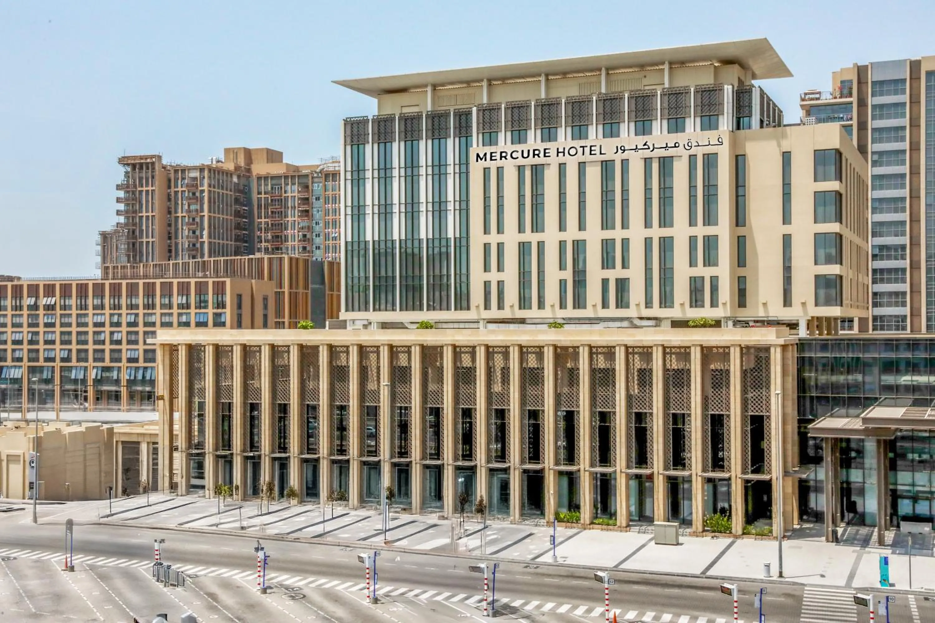 Property building in Mercure Dubai Gold District
