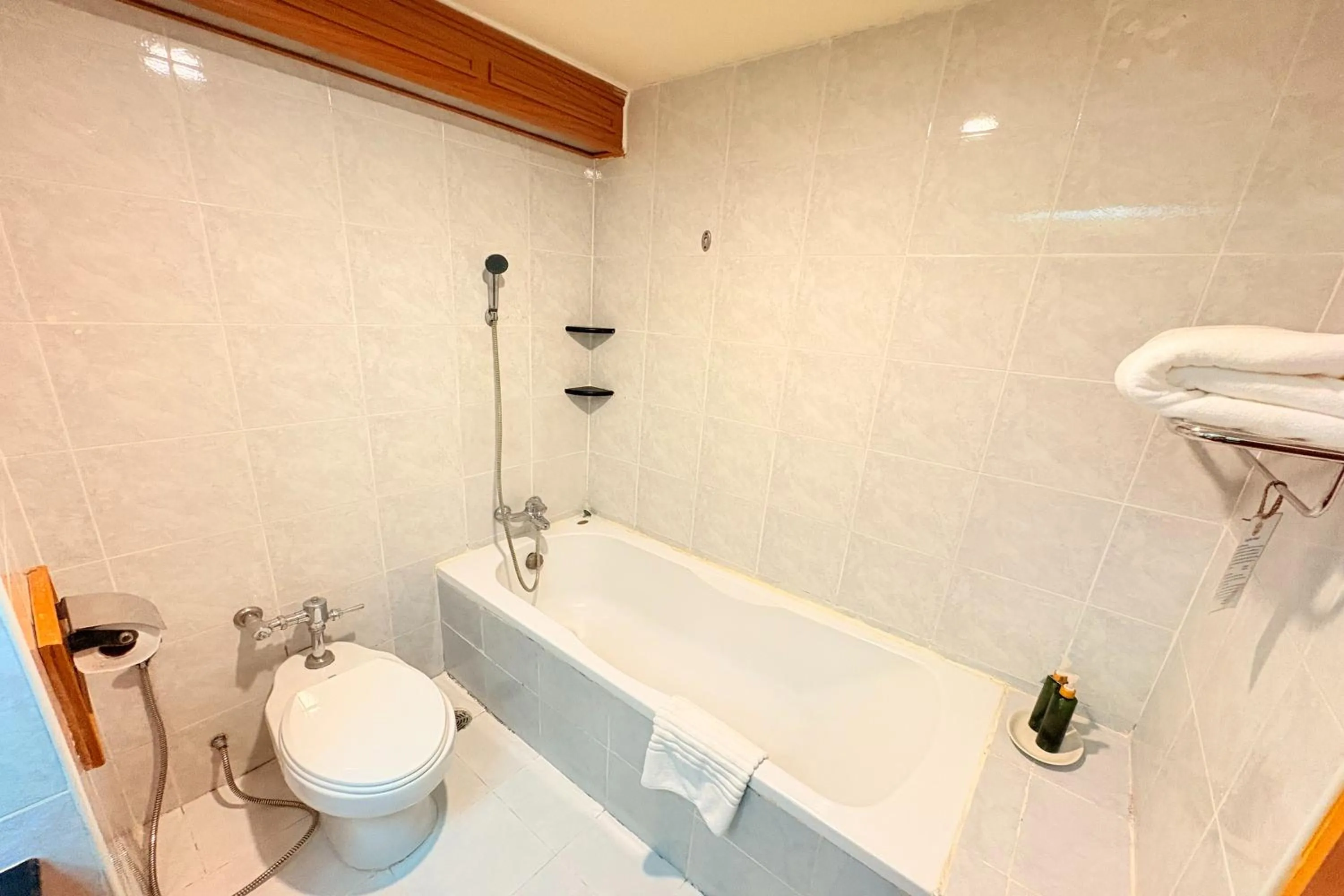 Bathroom in Taksila Hotel