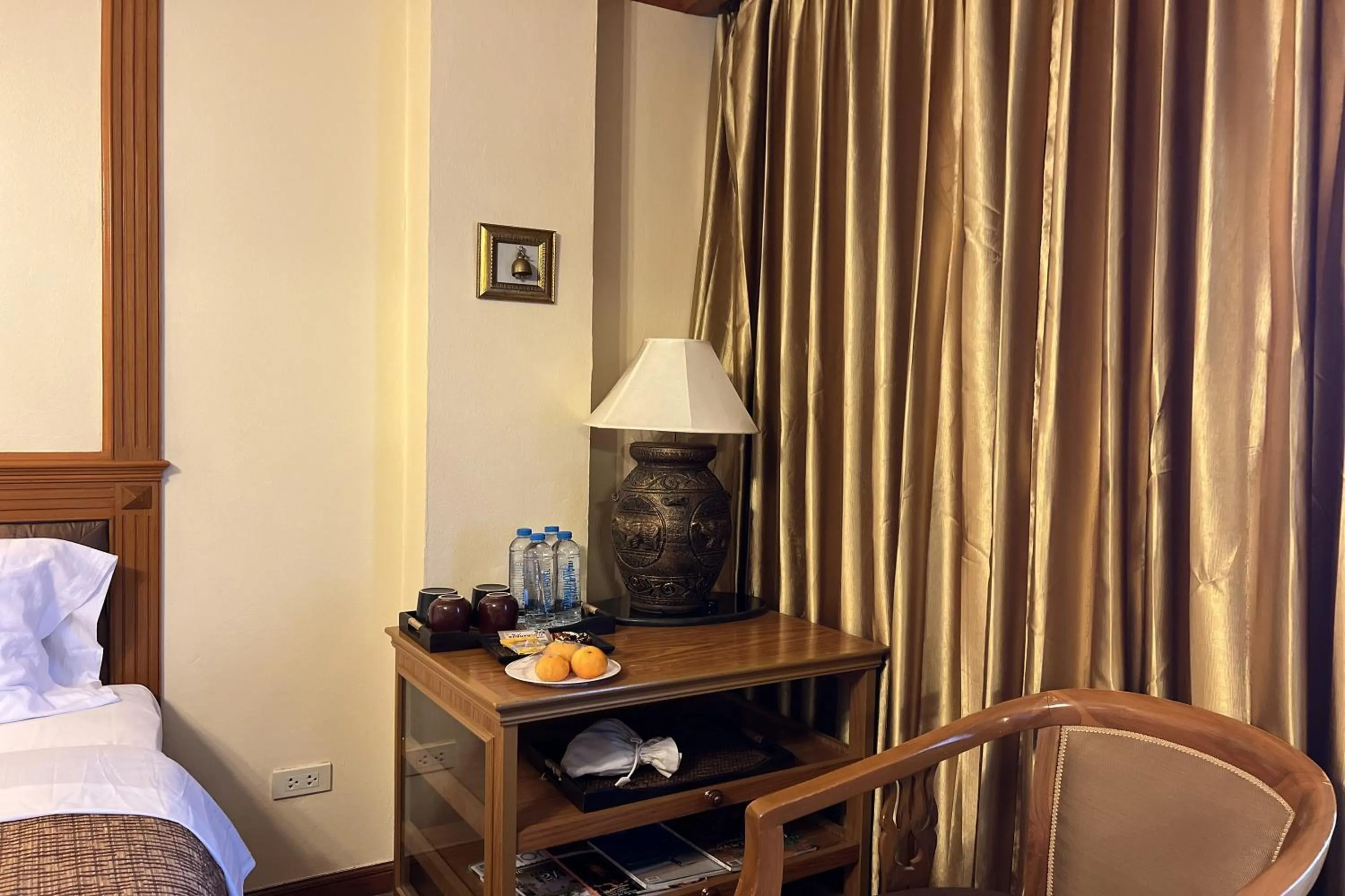 Bed in Taksila Hotel