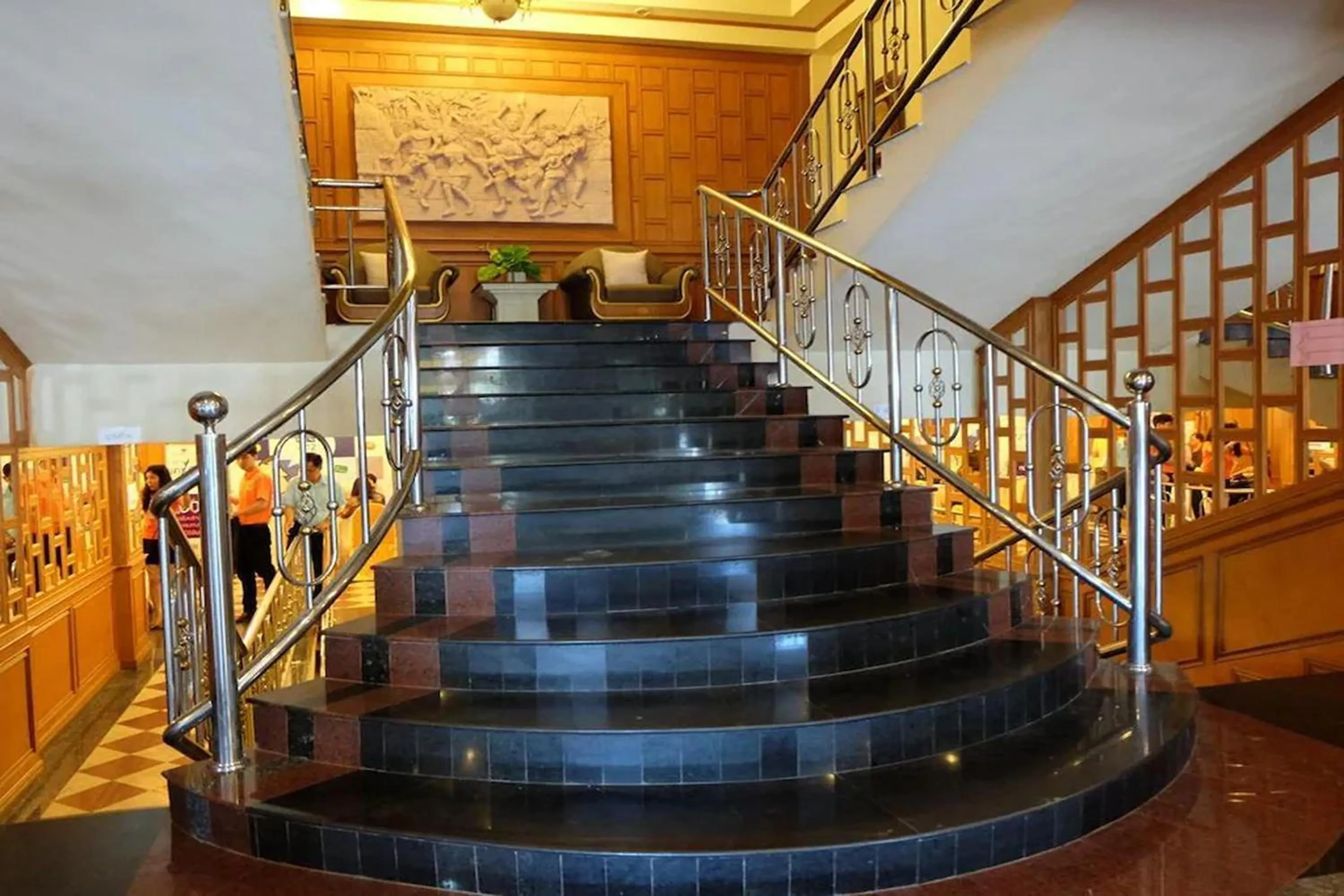 Lobby or reception in Taksila Hotel