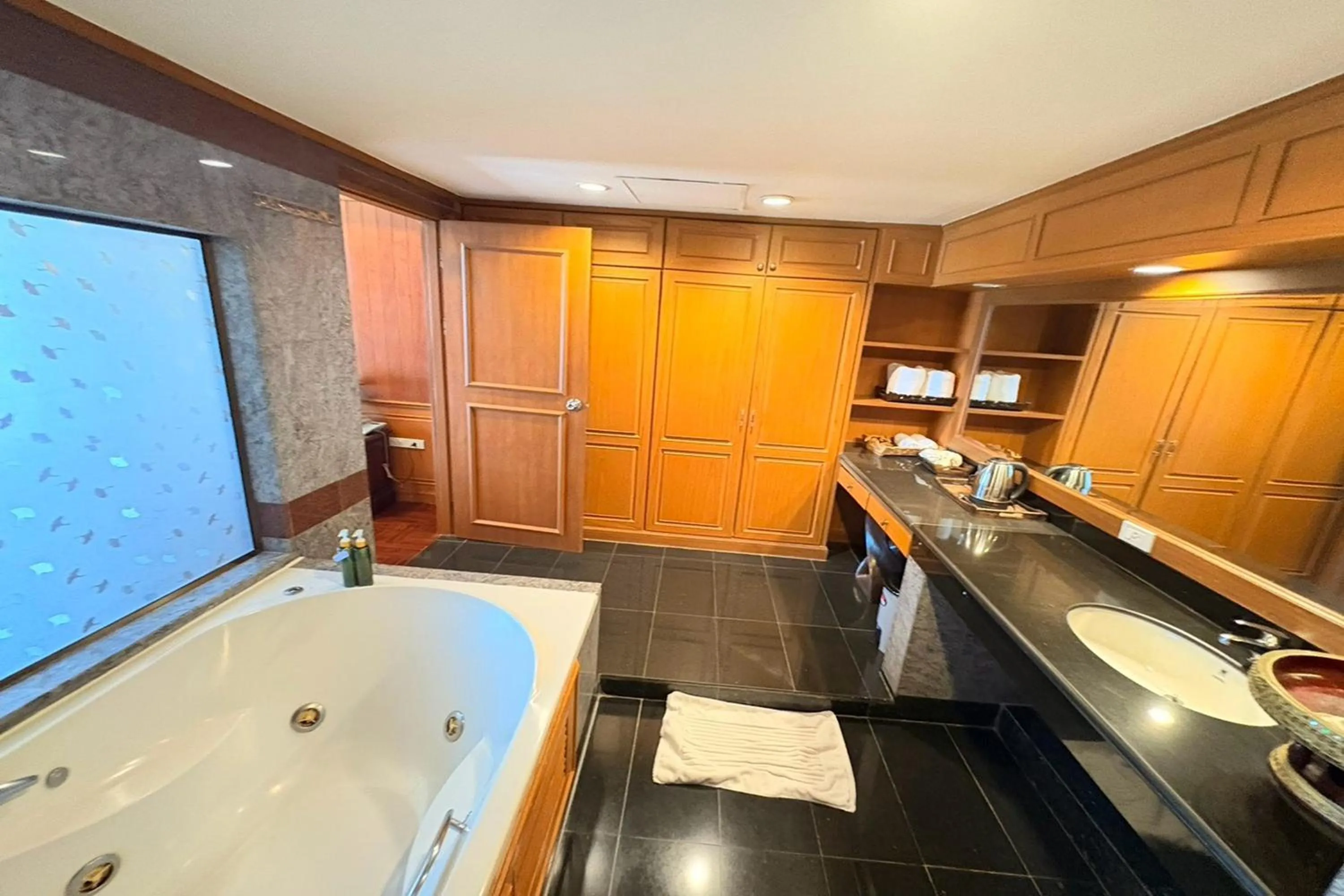 Bathroom in Taksila Hotel