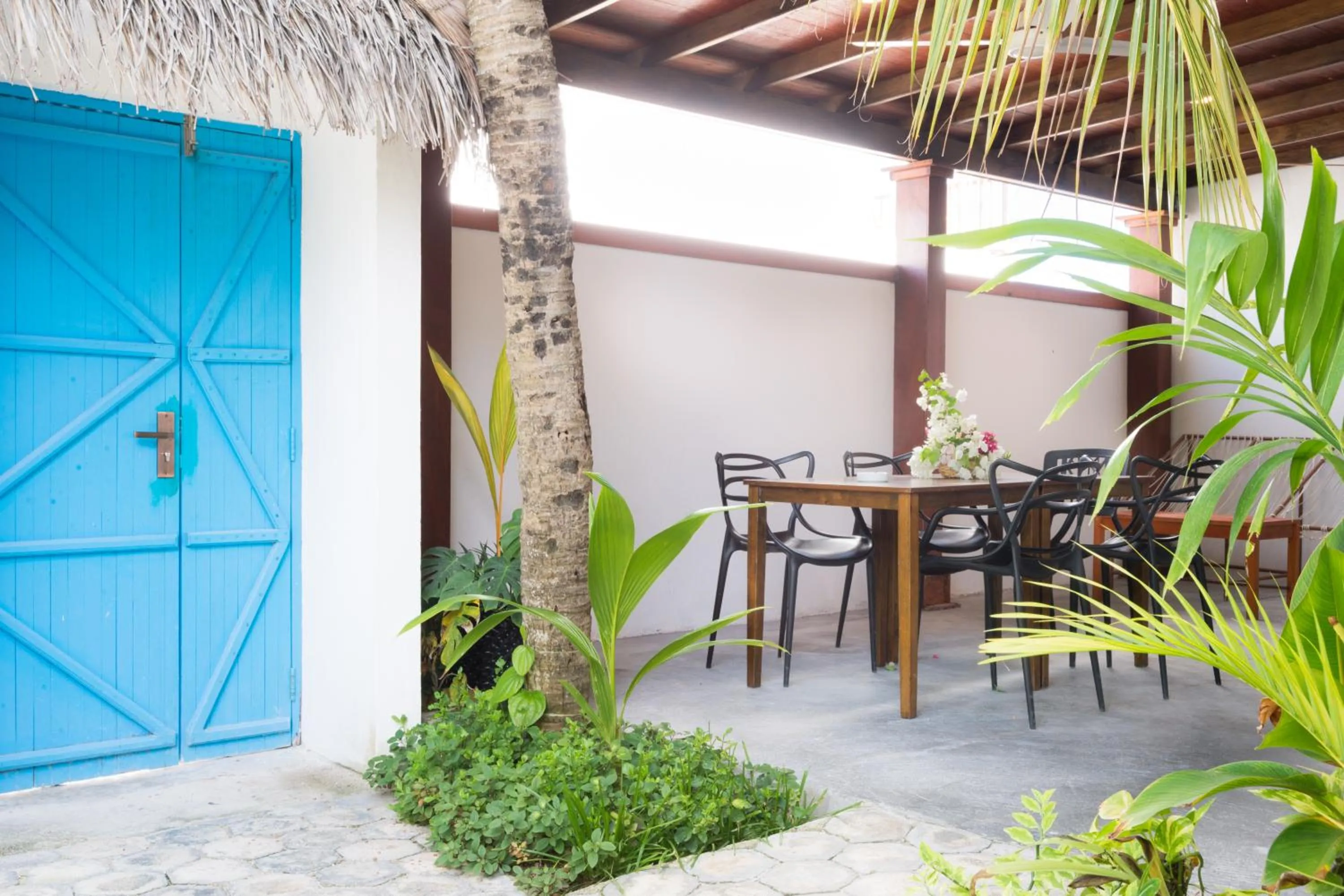 Dining area in Palm Gate Maldives
