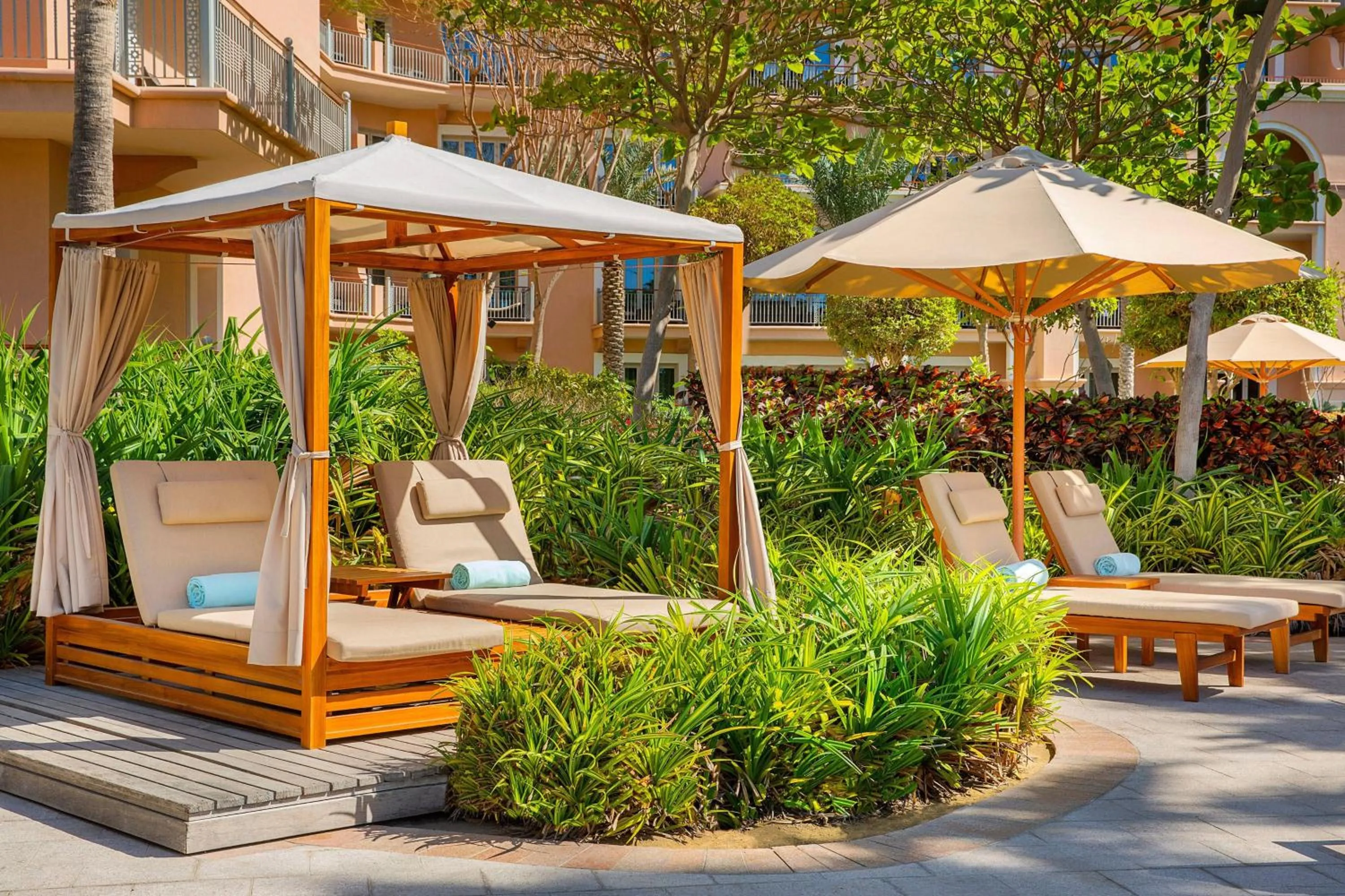 Swimming pool in The Ritz-Carlton, Dubai