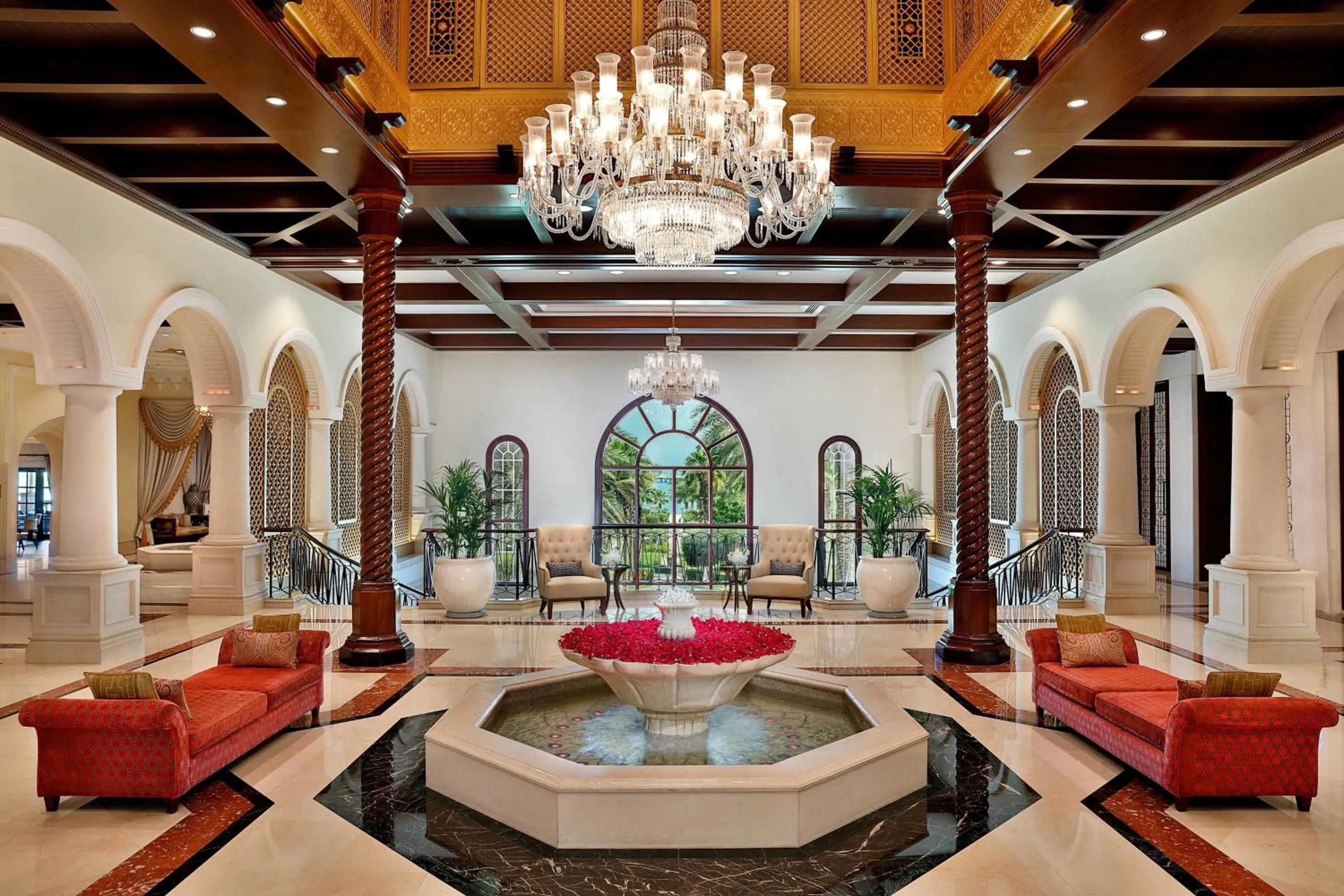 Lobby or reception in The Ritz-Carlton, Dubai