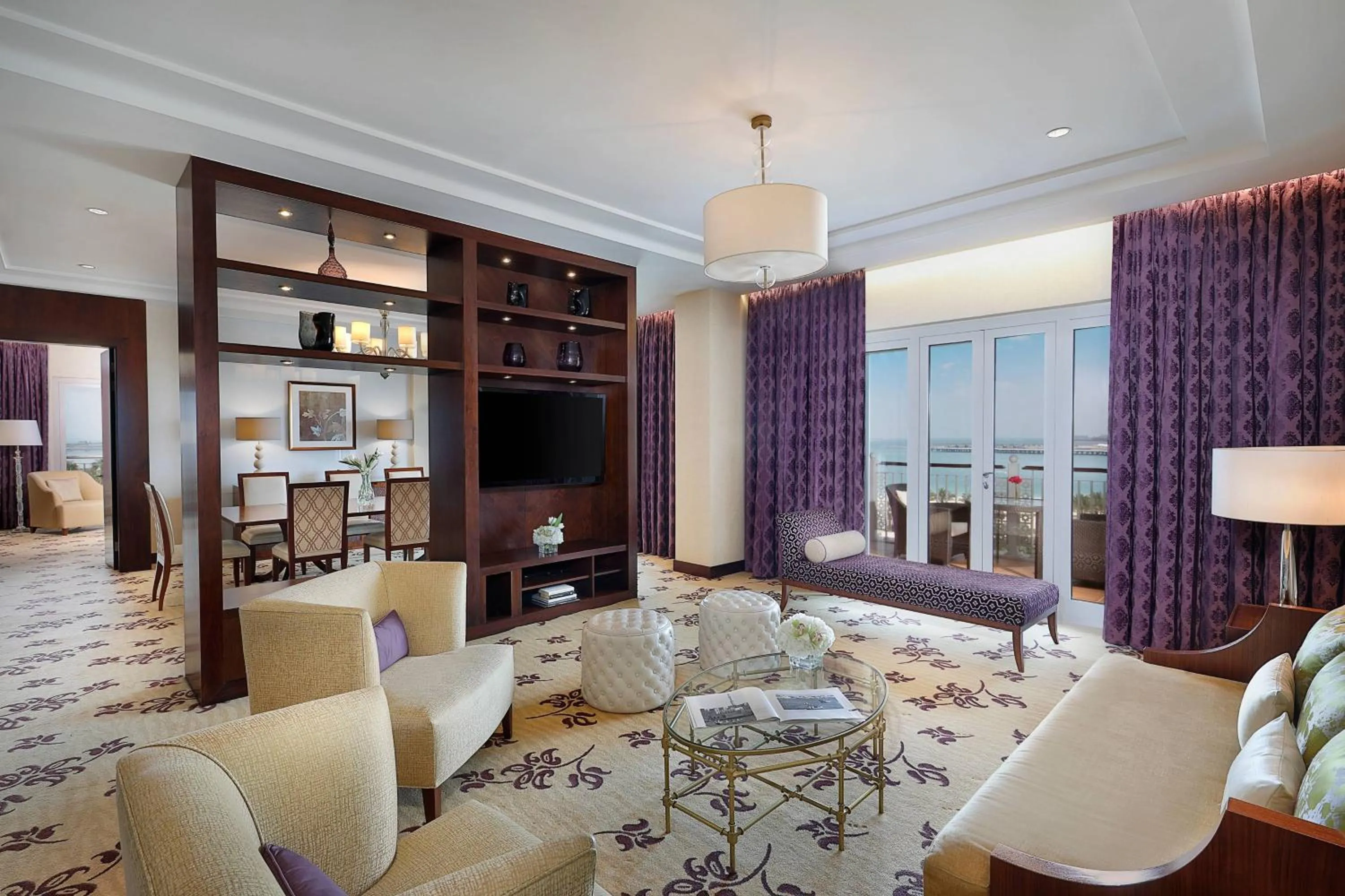 Living room in The Ritz-Carlton, Dubai