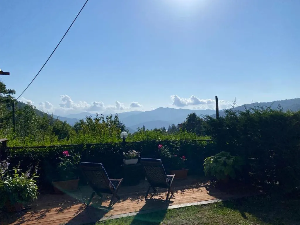 Mountain view in B&B La Soldanella