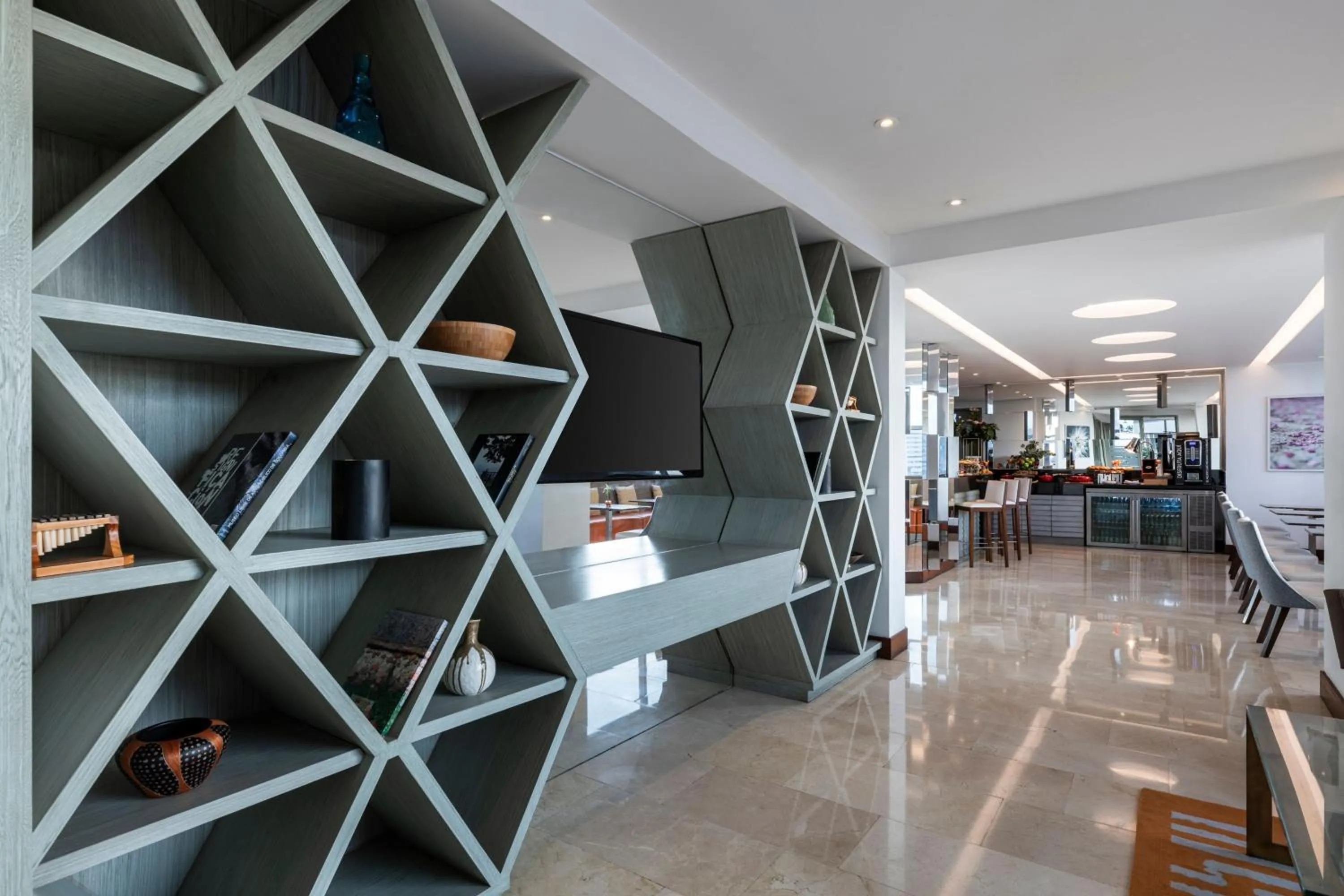 Lounge or bar in Cali Marriott Hotel