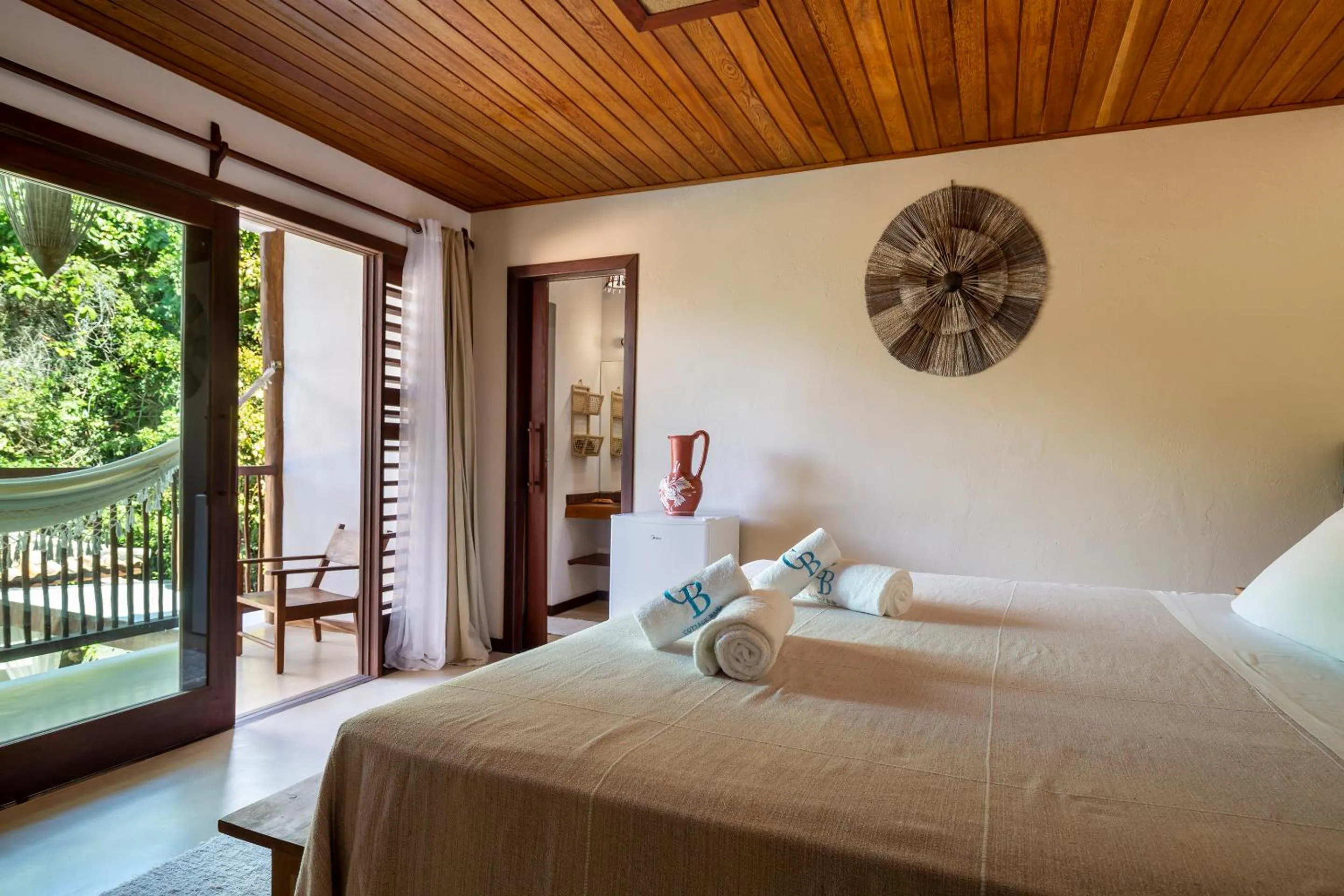 Bed in Cottage Bahia