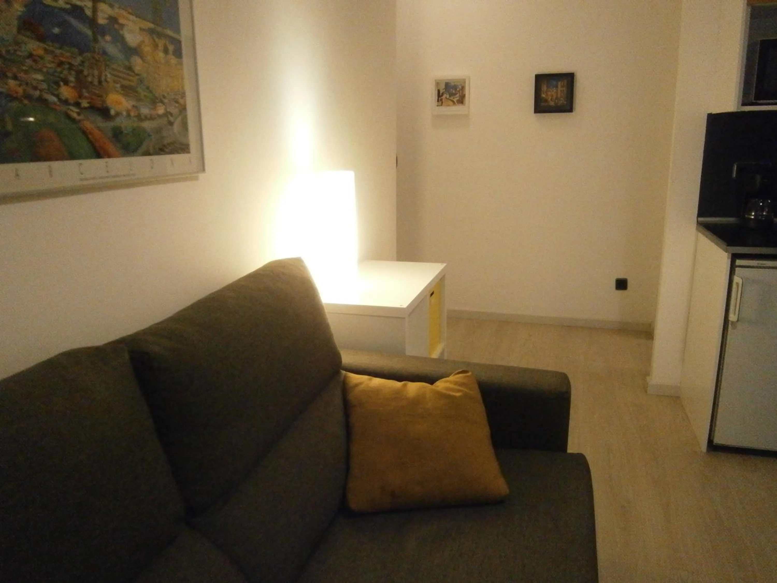 Seating area in Marbel Apartments