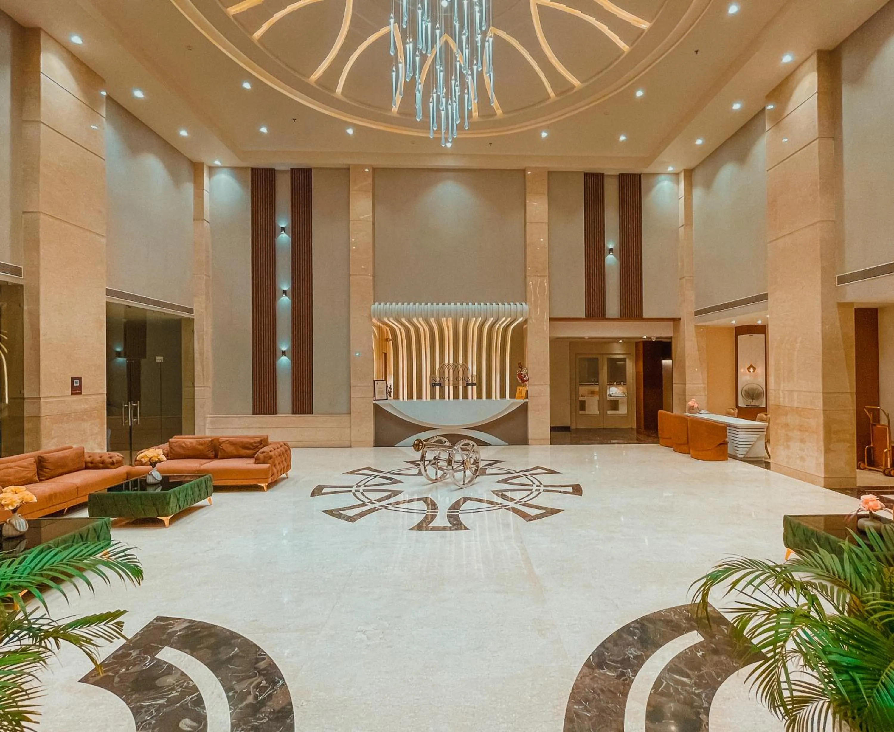 Lobby or reception in Royal Orbit