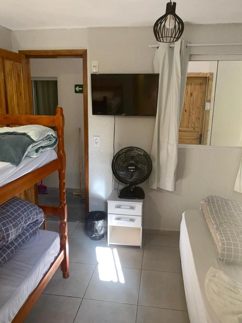 Bed in Pousada Consulado