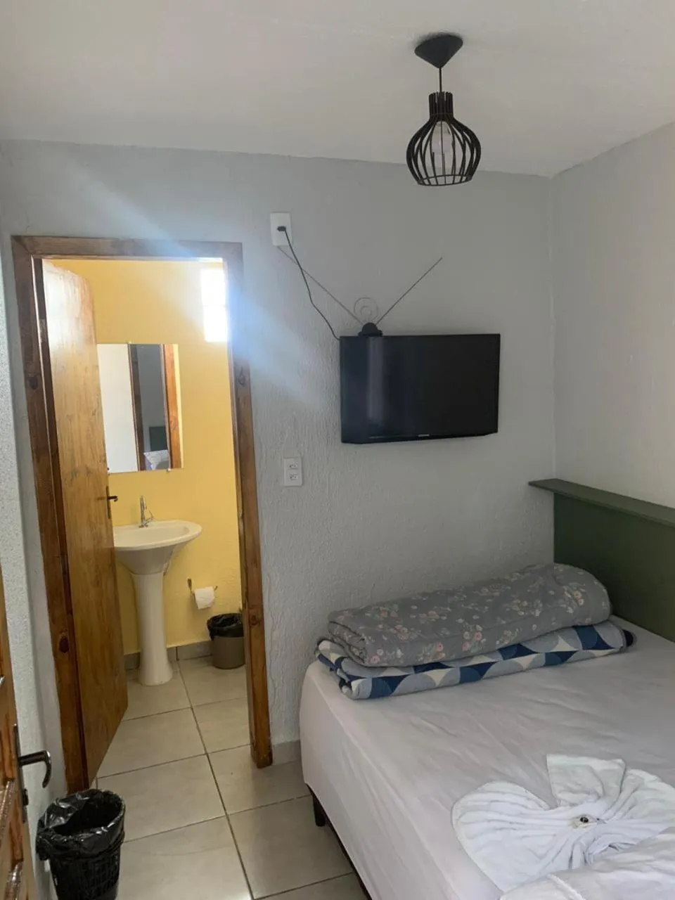 Bed in Pousada Consulado