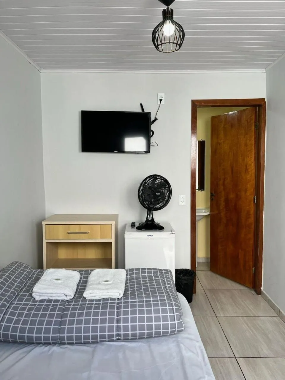 Bed in Pousada Consulado