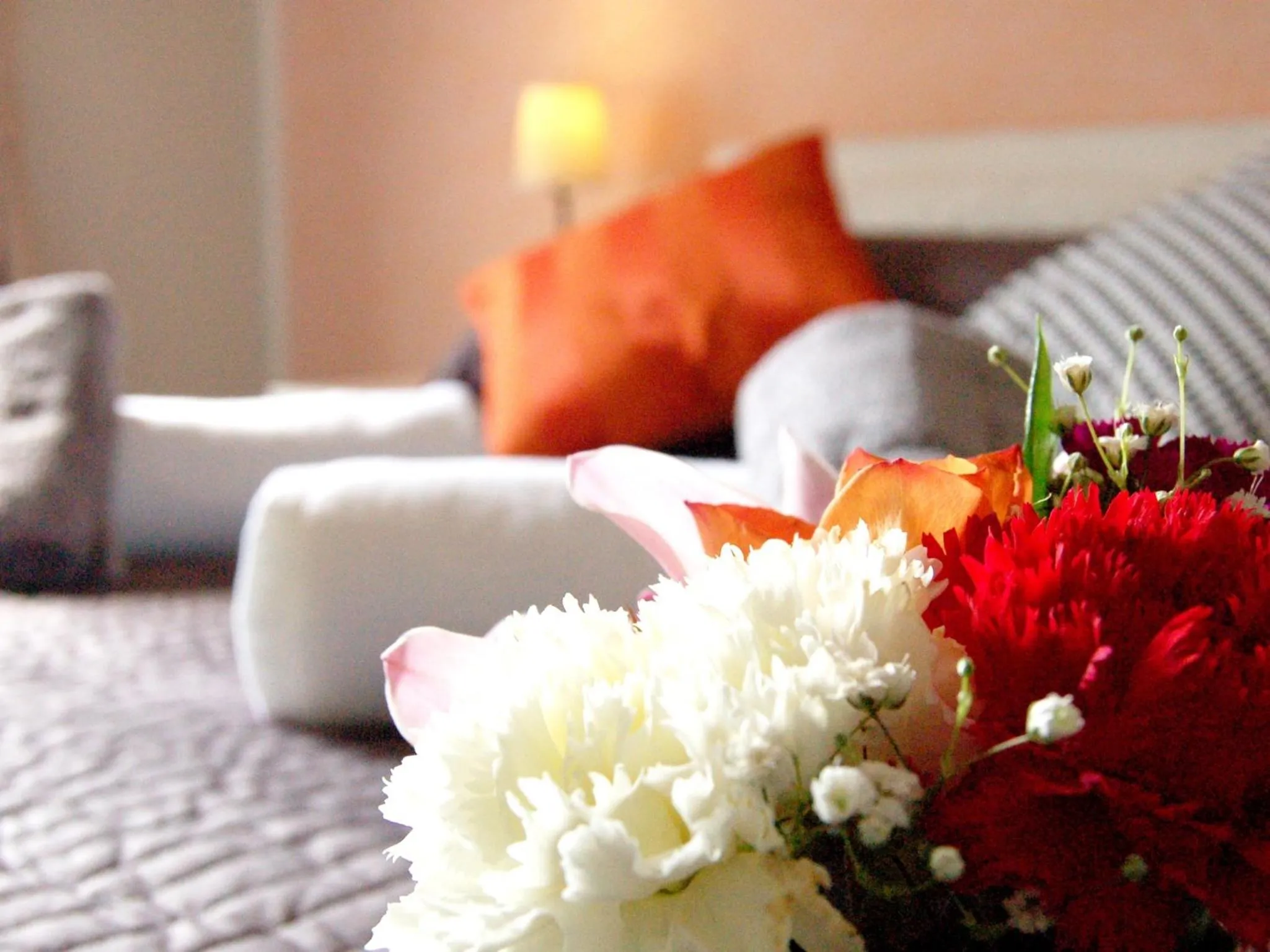 Decorative detail, Bed in Luiza Vatican House