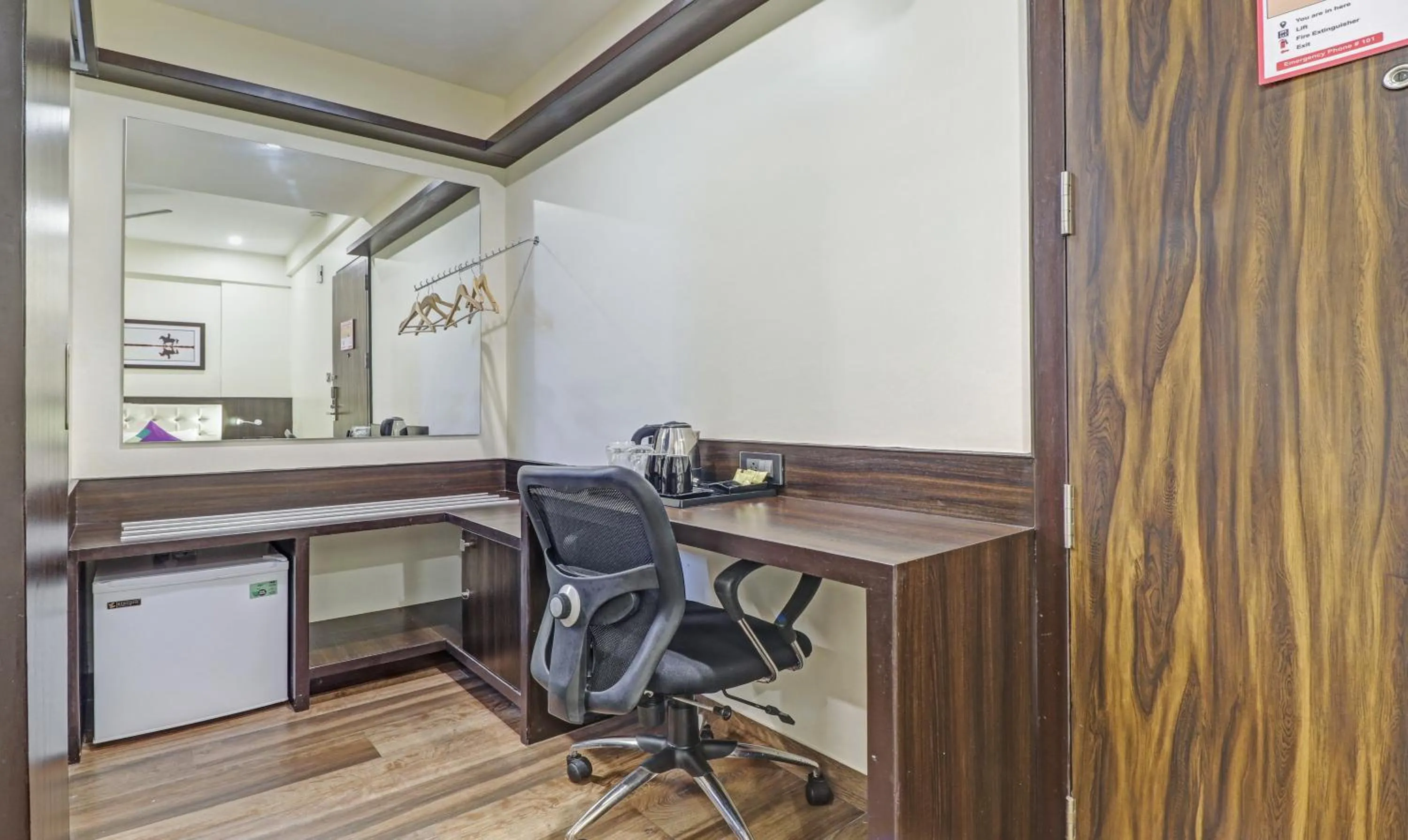 Bedroom in Treebo Premium Raj Vista Global Village