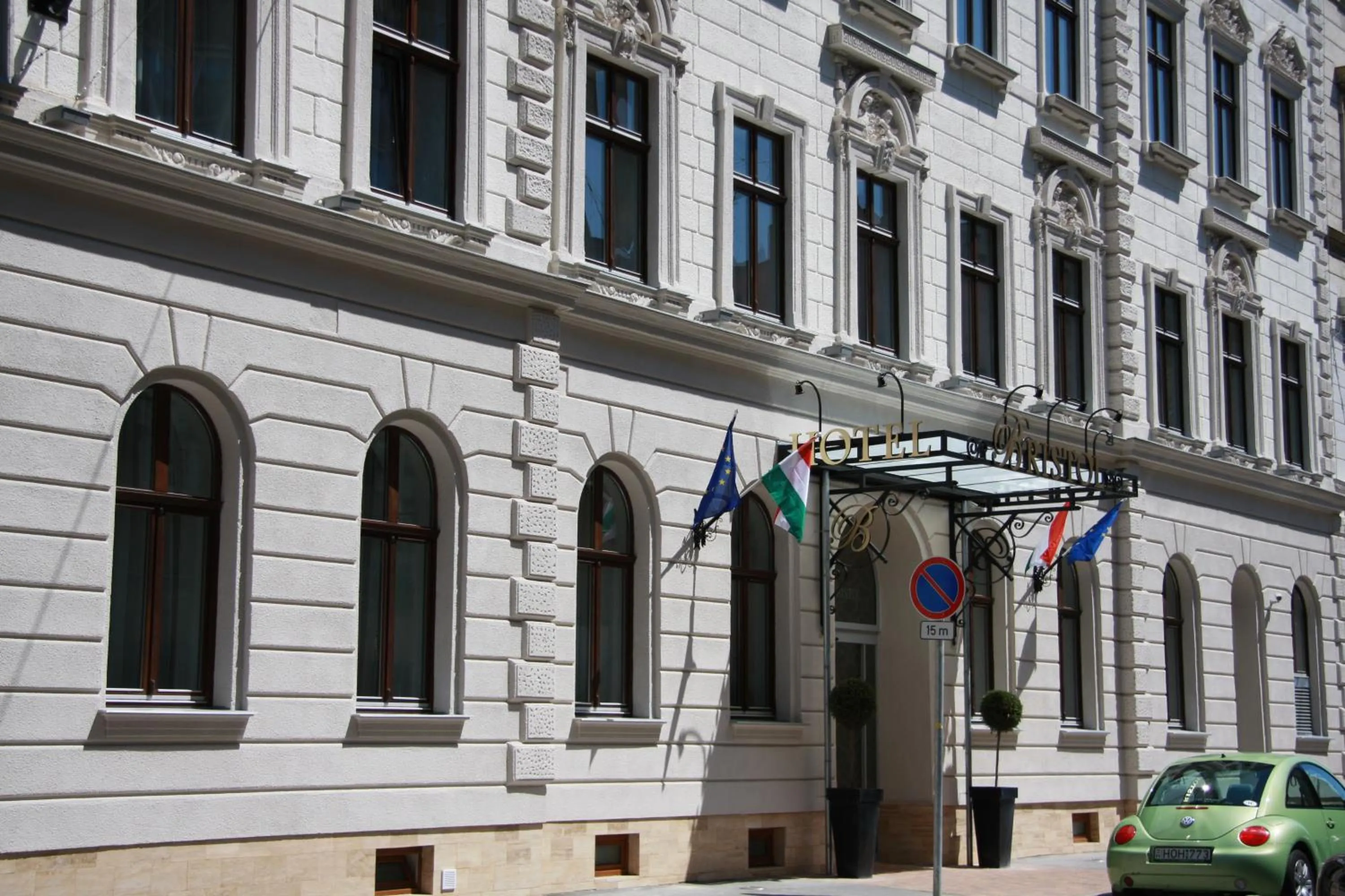 Facade/entrance in Hotel Bristol Budapest