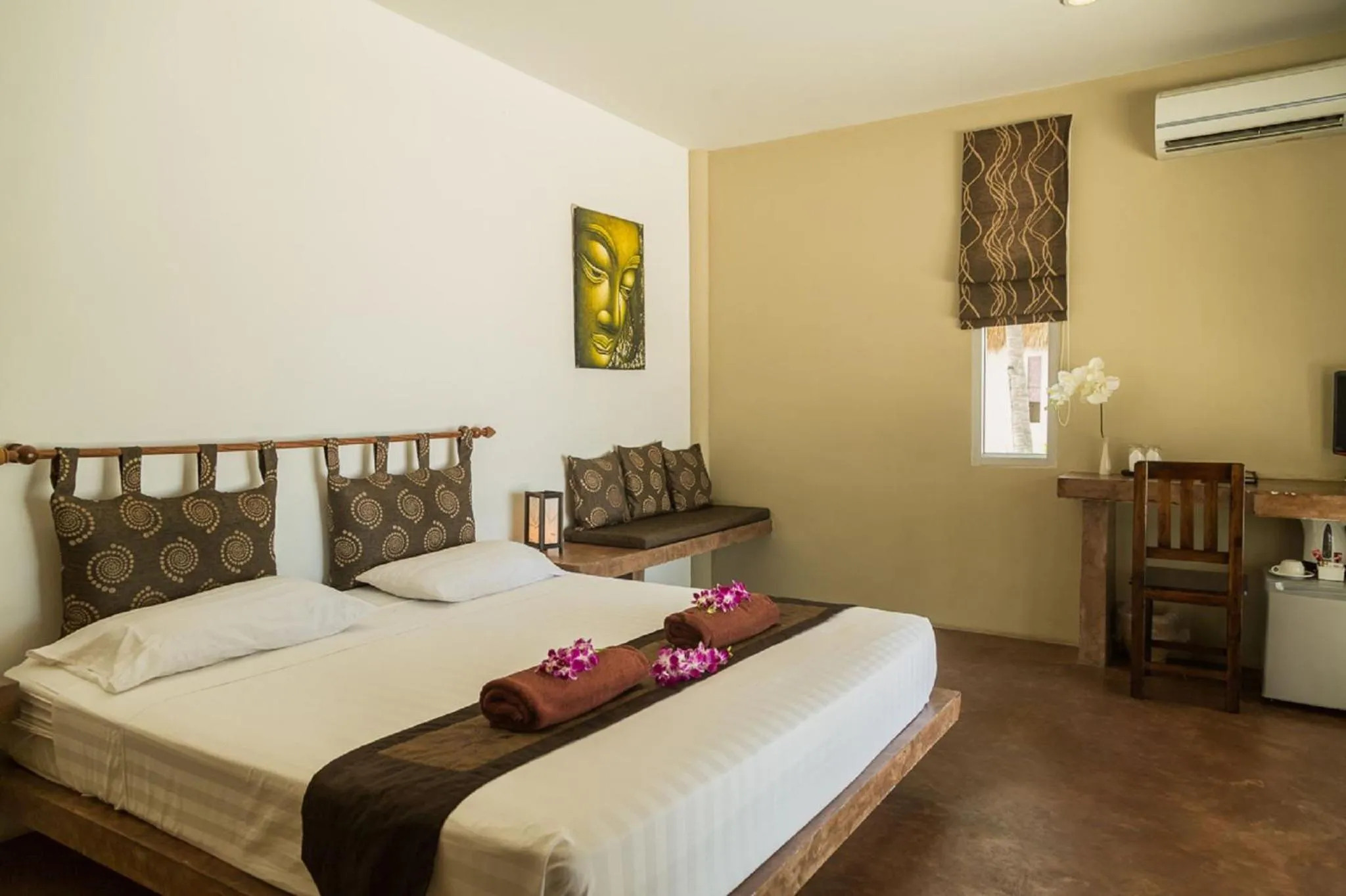 Sea view, Bed in Angkana Bungalows adults only