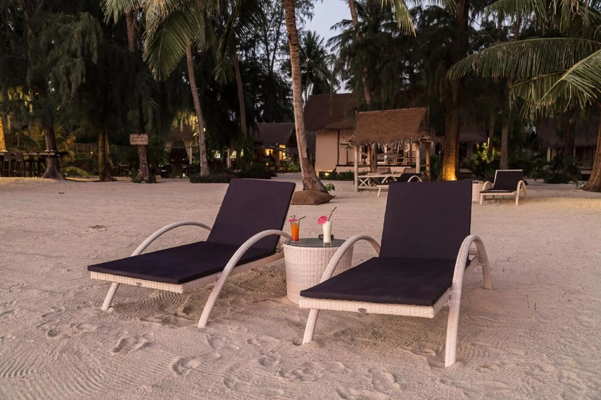 Beach in Angkana Bungalows adults only