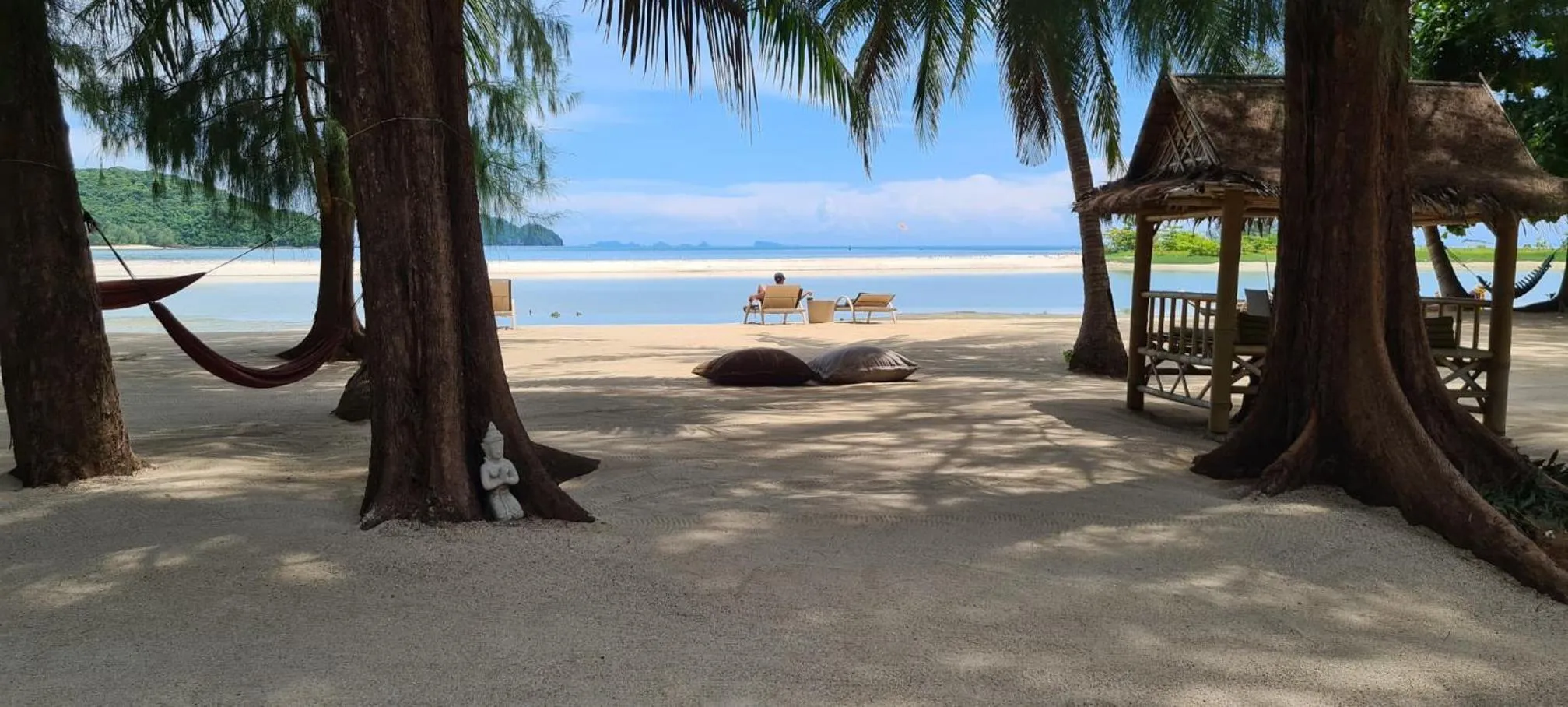 Beach in Angkana Bungalows adults only