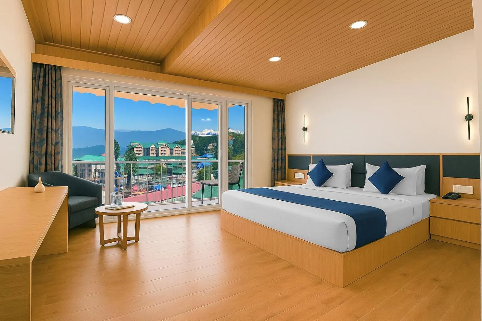 Bedroom in Central Heritage Resort & Spa Formerly Fortune ITC Resort