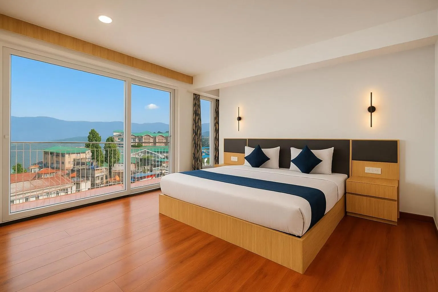 Bed in Central Heritage Resort & Spa Formerly Fortune ITC Resort