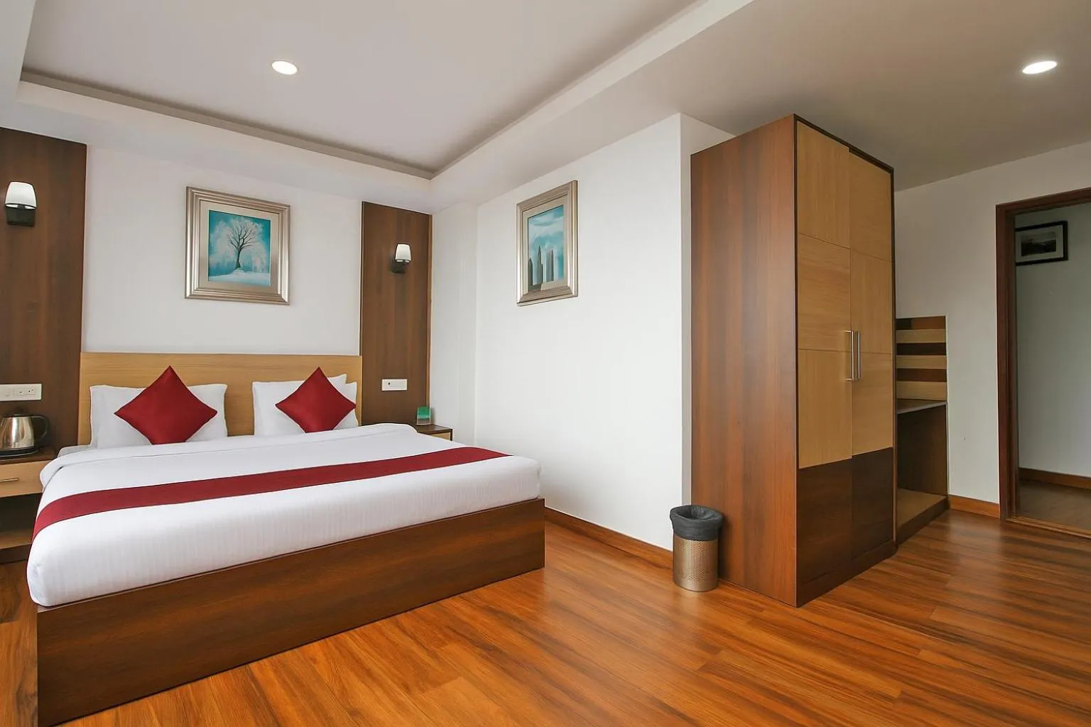 Bedroom in Central Heritage Resort & Spa Formerly Fortune ITC Resort