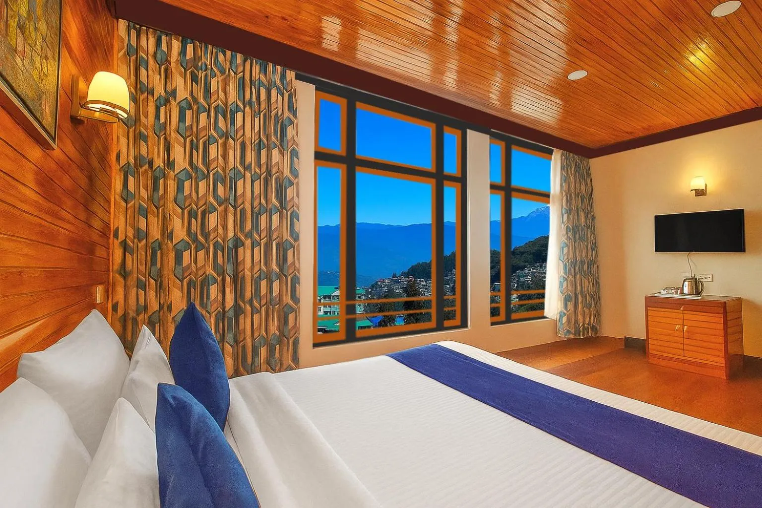 Bedroom in Central Heritage Resort & Spa Formerly Fortune ITC Resort