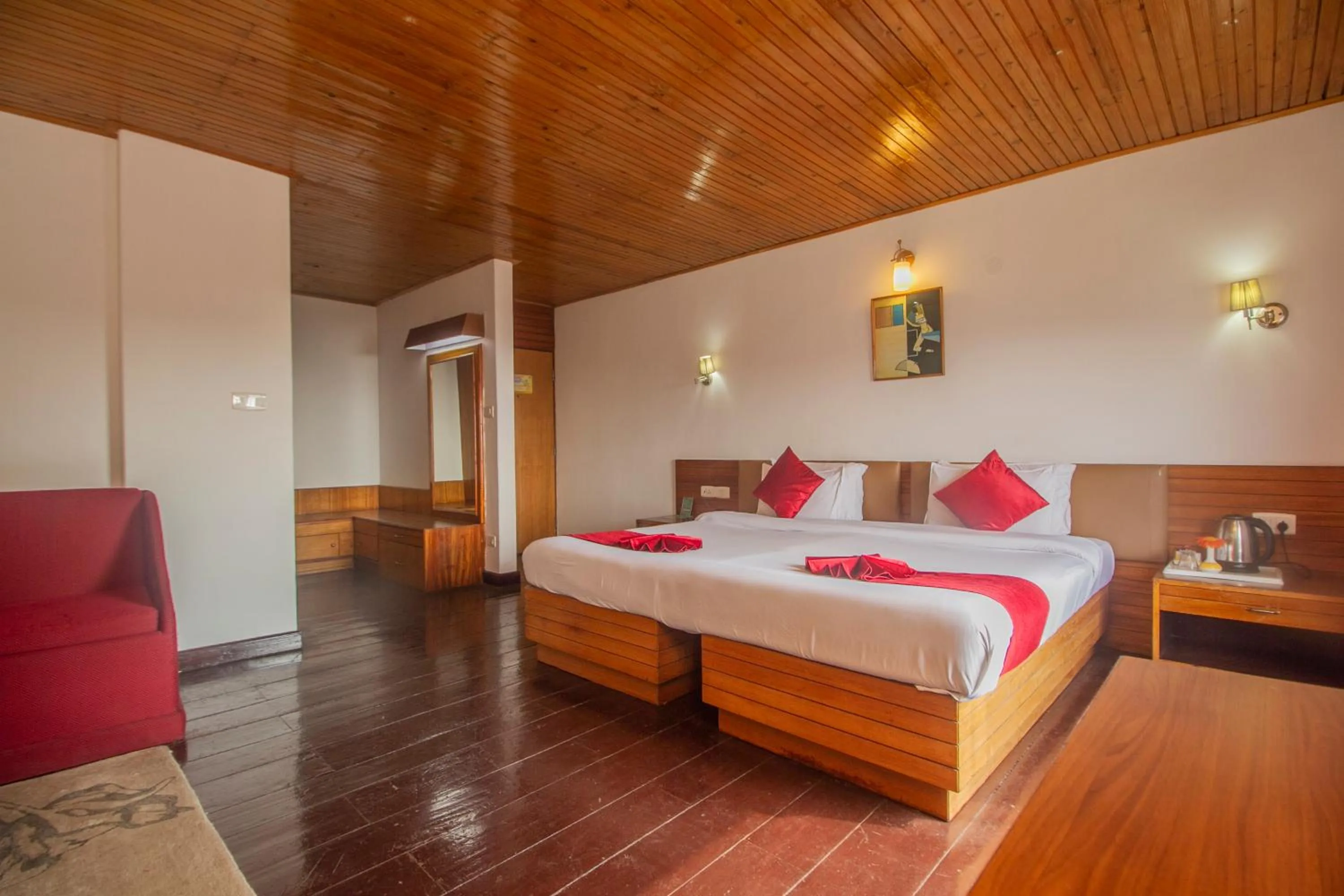 Bedroom in Central Heritage Resort & Spa Formerly Fortune ITC Resort