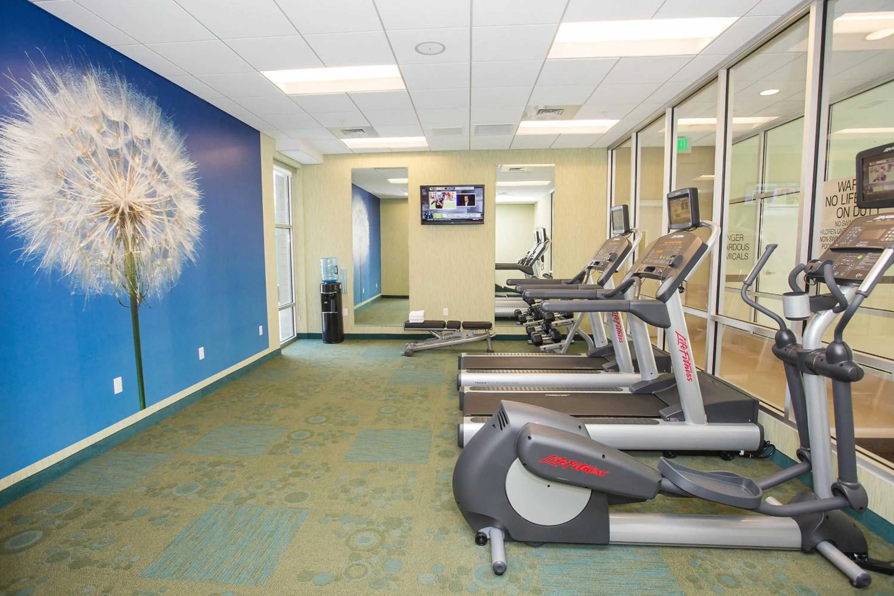 Fitness centre/facilities in SpringHill Suites by Marriott Bloomington