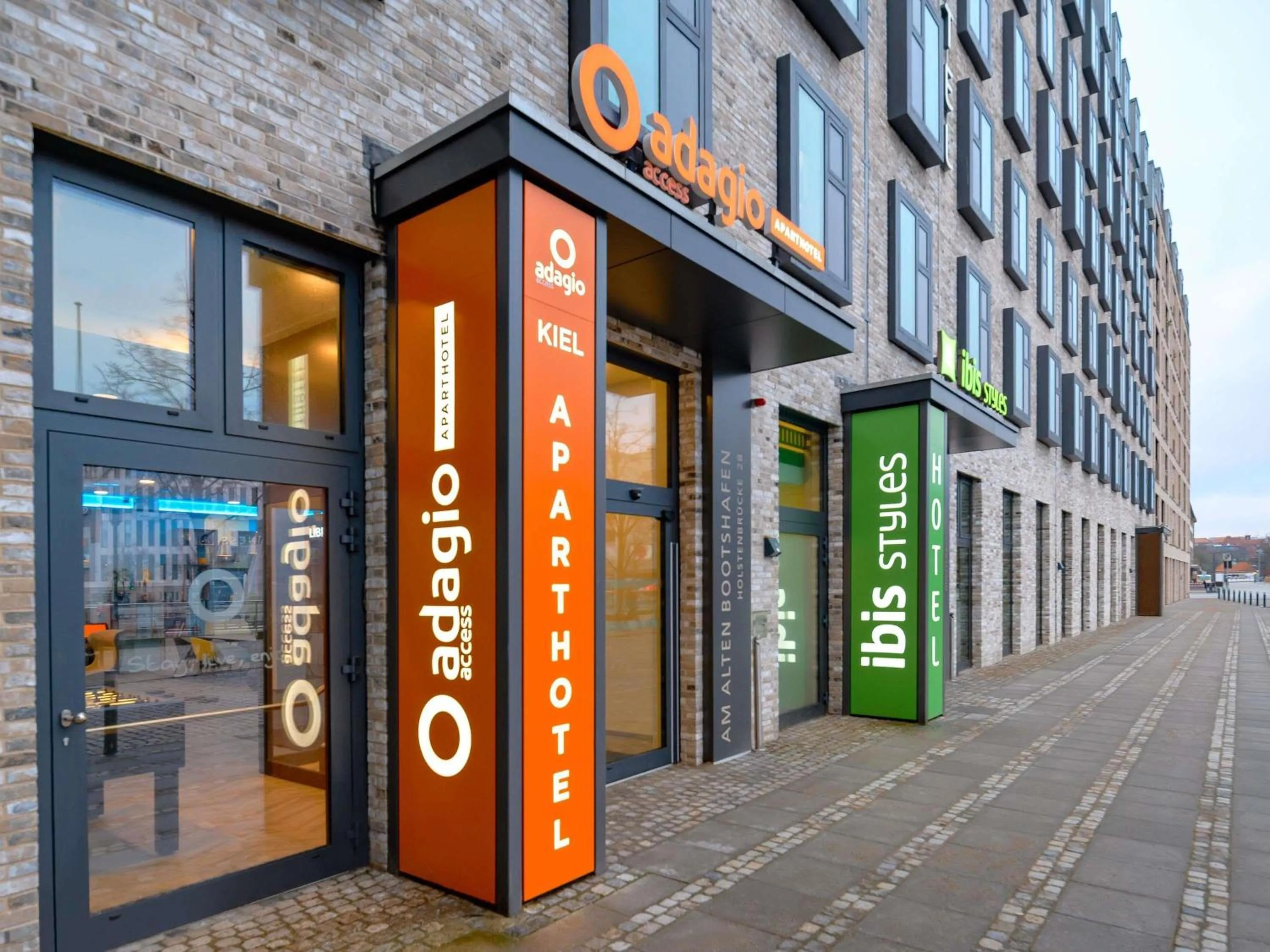 Property building in ibis Styles Kiel City