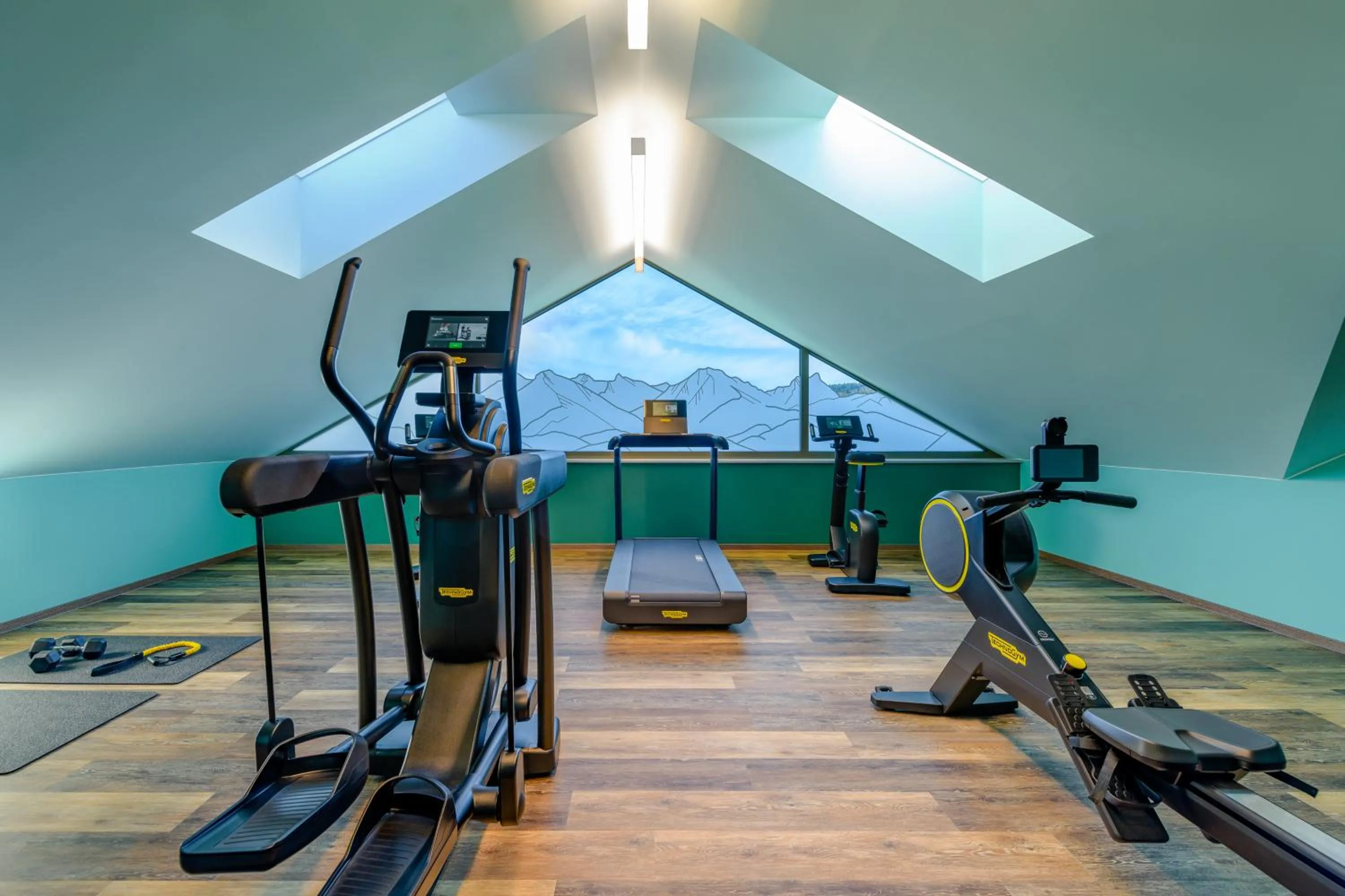 Fitness centre/facilities in ibis Styles Bad Reichenhall