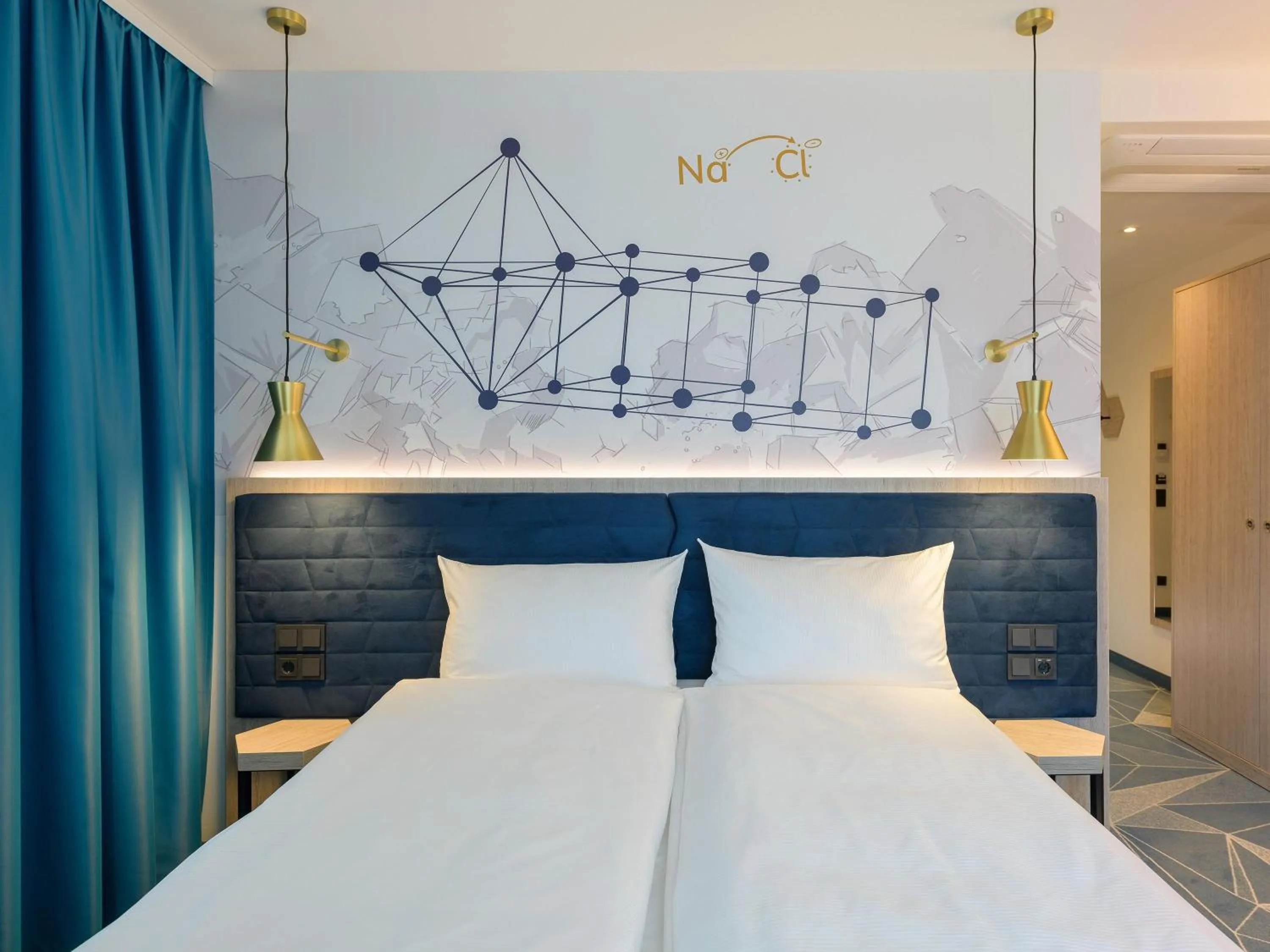 Bedroom, Bed in ibis Styles Bad Reichenhall