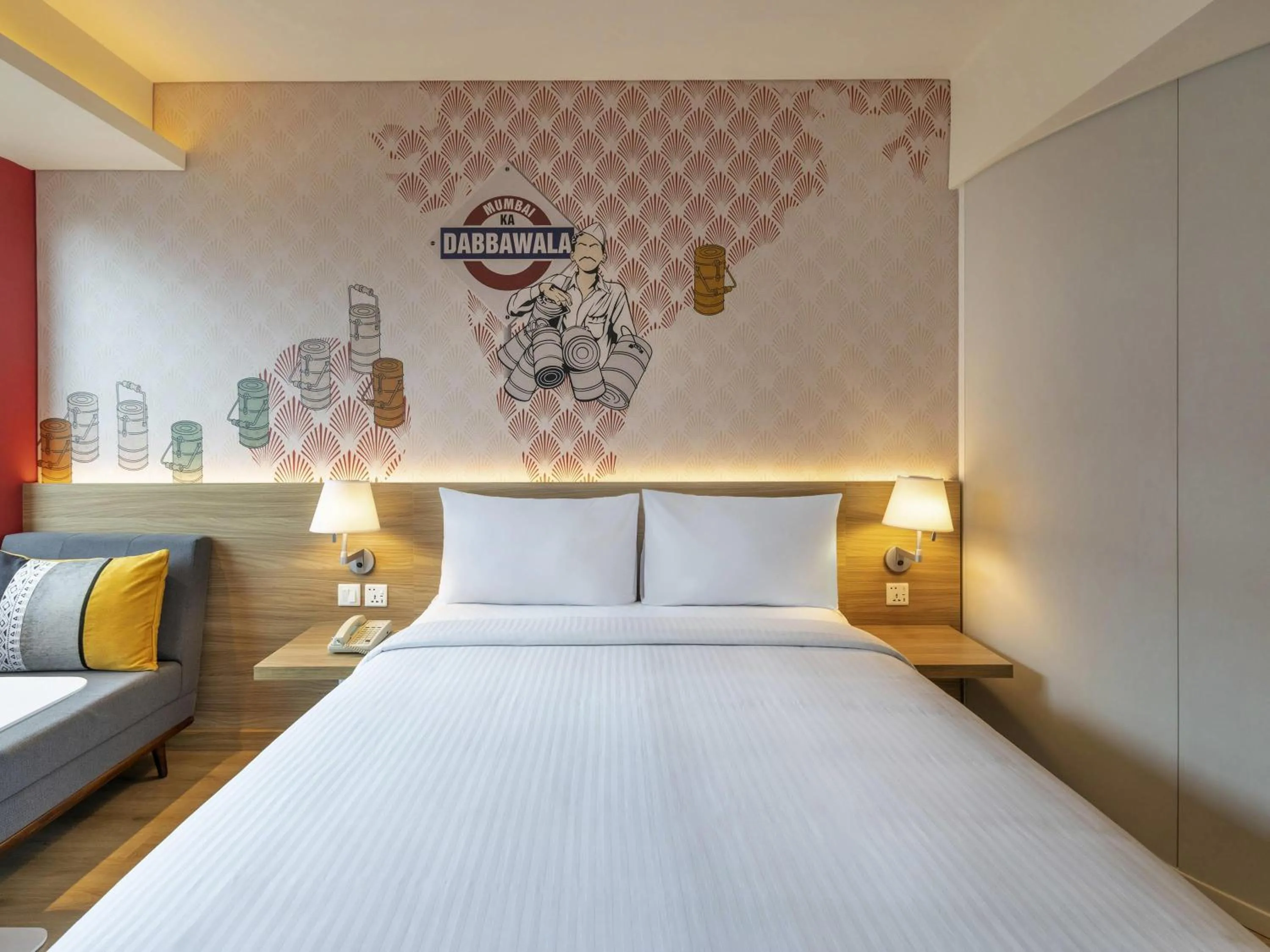 Bedroom, Bed in ibis Mumbai Vikhroli - An Accor Brand