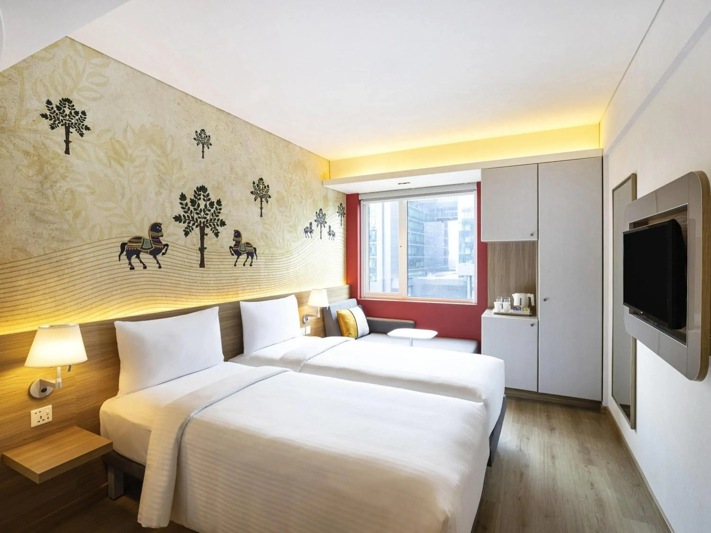 Standard Room with 2 Single Beds in ibis Mumbai Vikhroli - An Accor Brand Standard Room with 2 Single Beds in ibis Mumbai Vikhroli - An Accor Brand