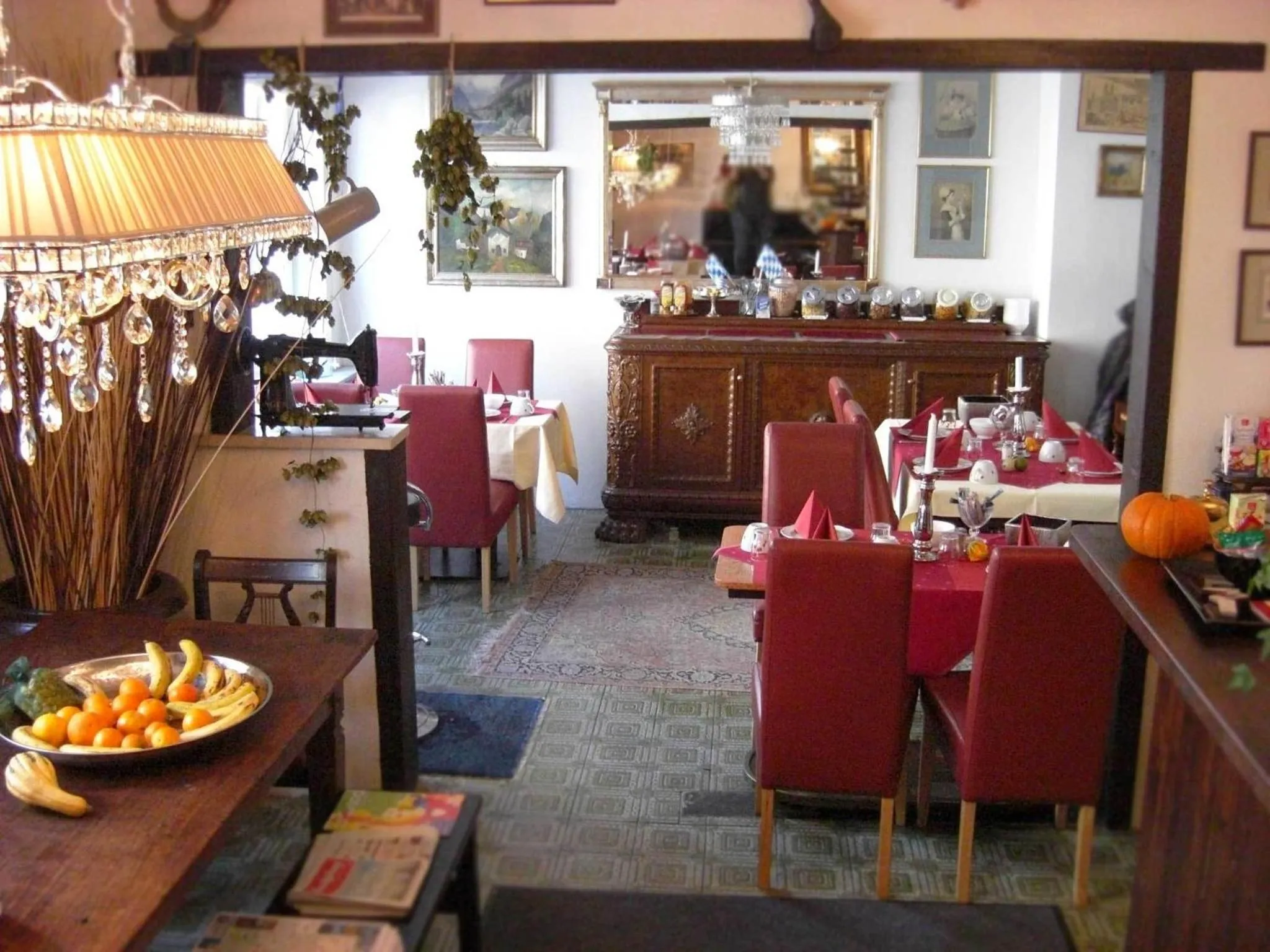 Dining area in Hotel Mariahilf München