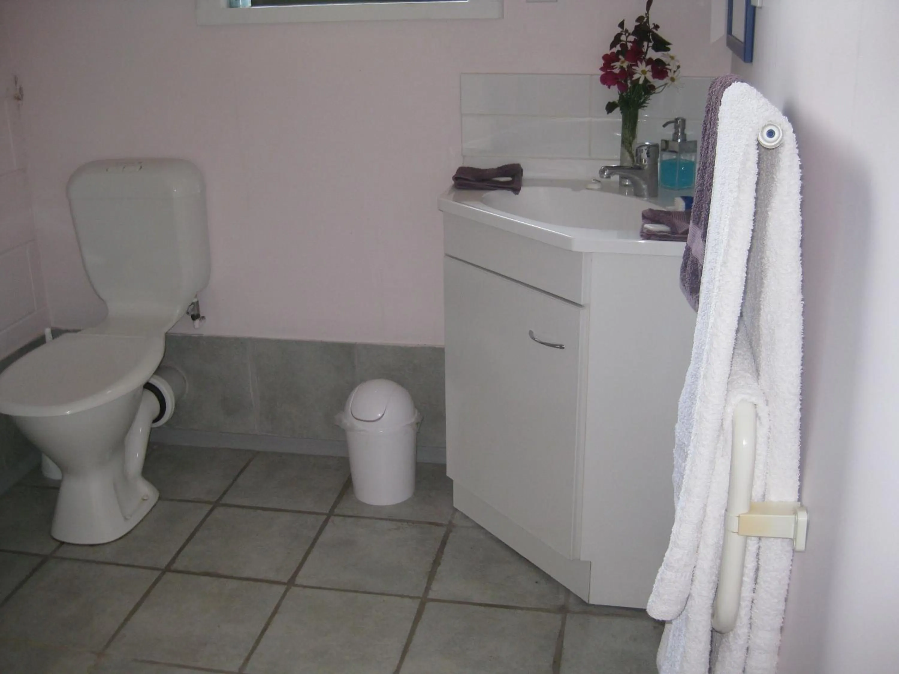 Bathroom in Moanarua Beach Cottage