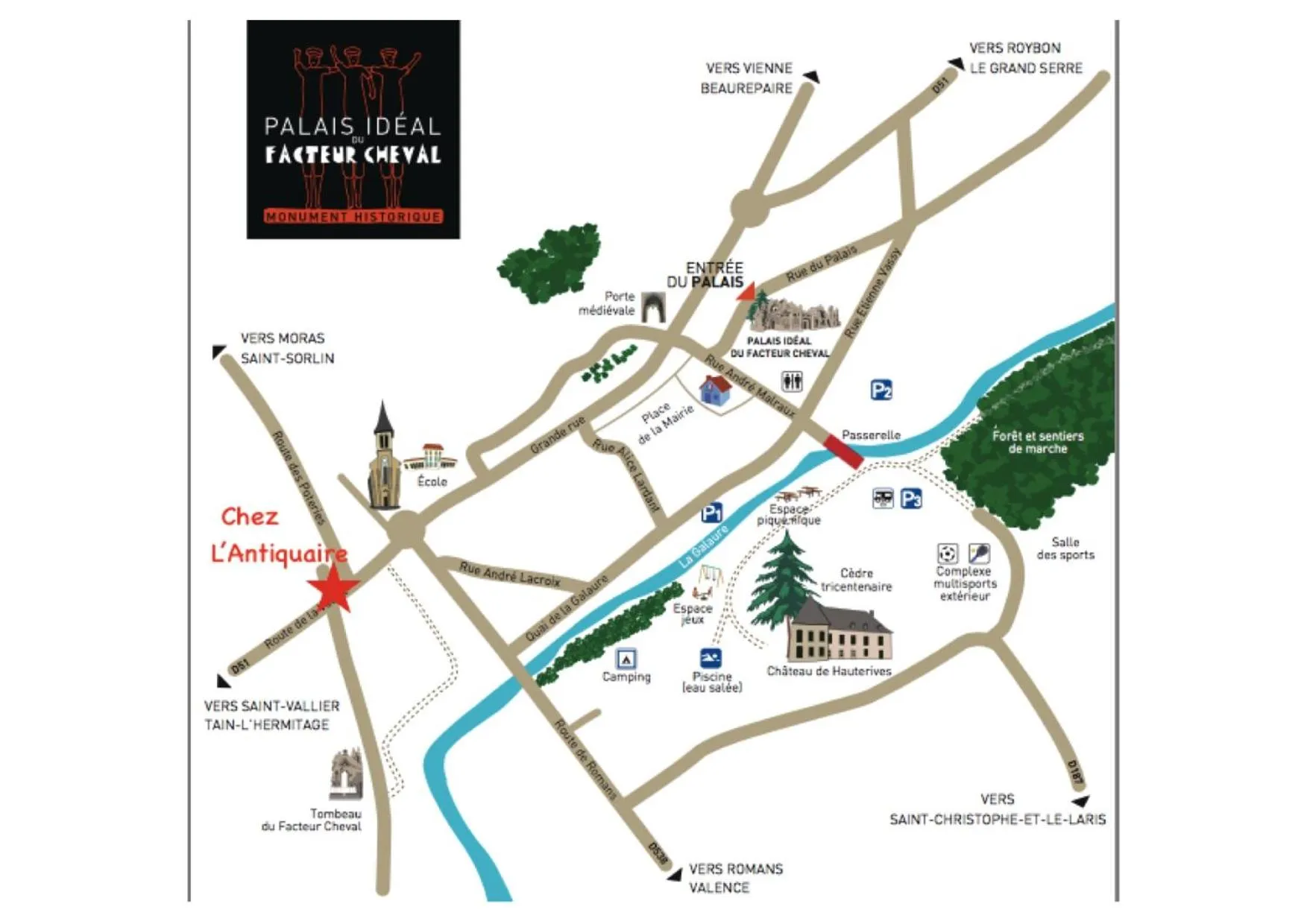 Location in Chez L'Antiquaire