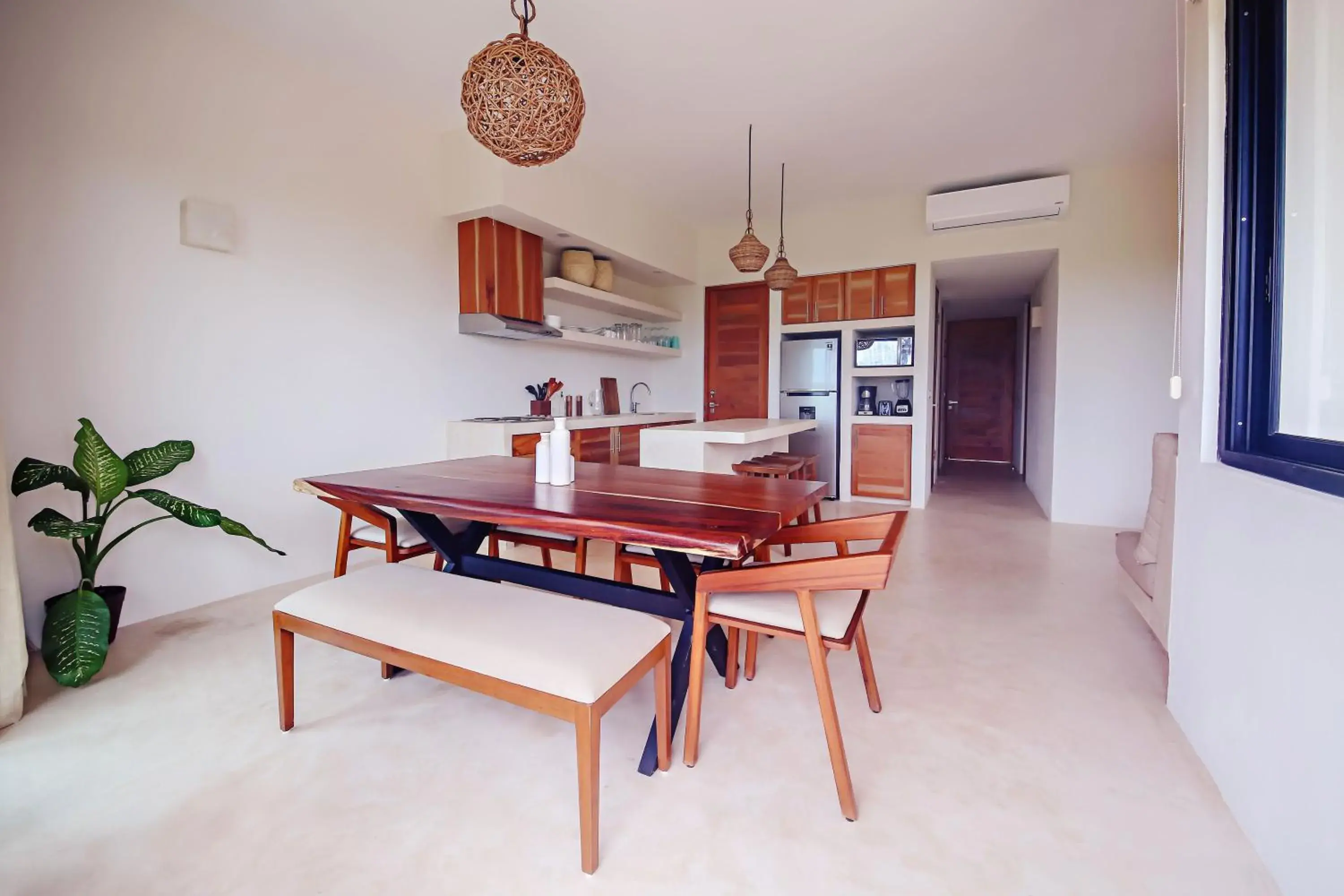 Junior Suite with Balcony in Casa Astral Eco Luxury Holbox Island - Sunset and Ocean View with Rooftop Pool Junior Suite with Balcony in Casa Astral Eco Luxury Holbox Island - Sunset and Ocean View with Rooftop Pool