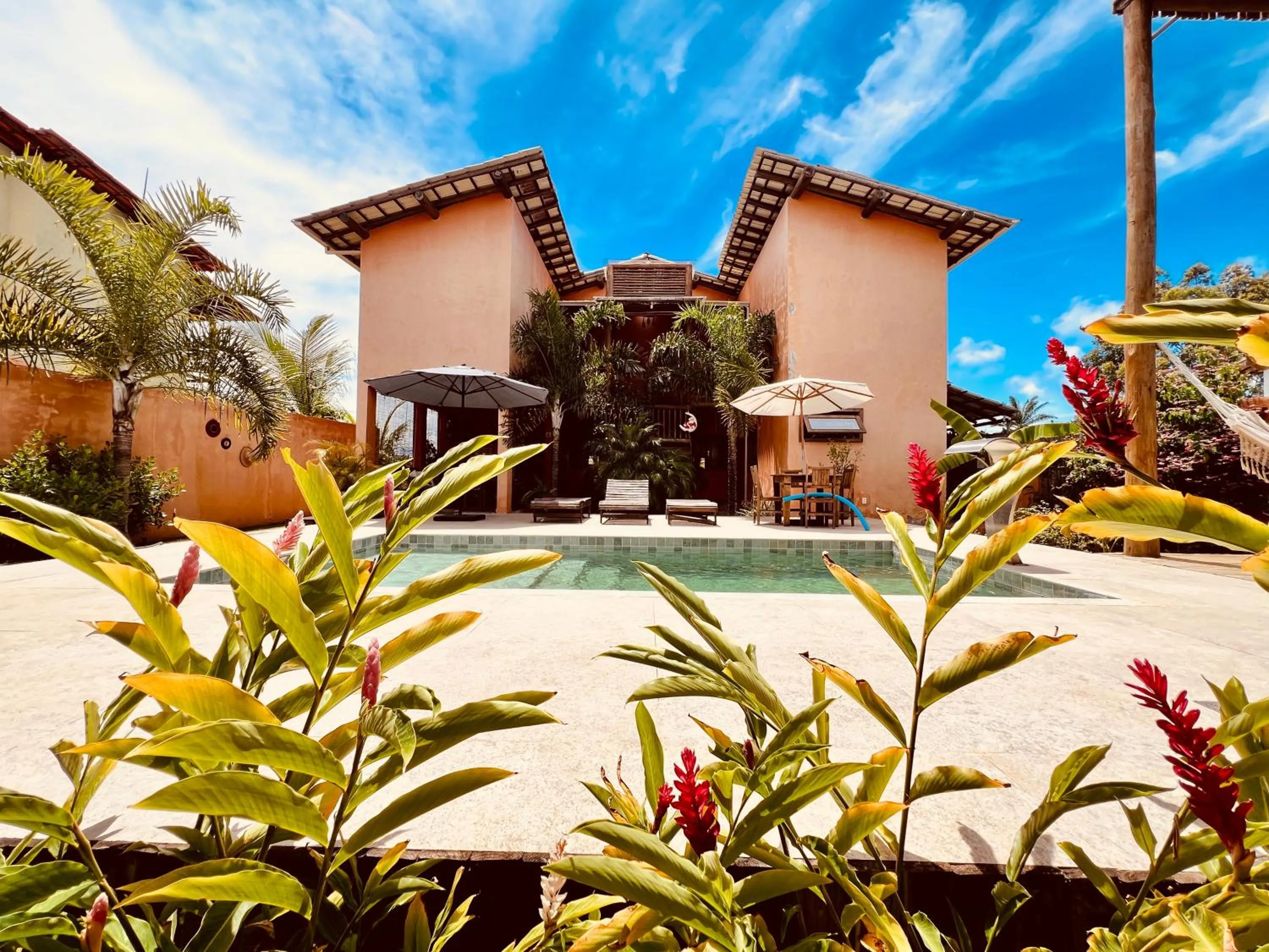 Pool view in Pousada Vila dos Corais - Taipu de Fora