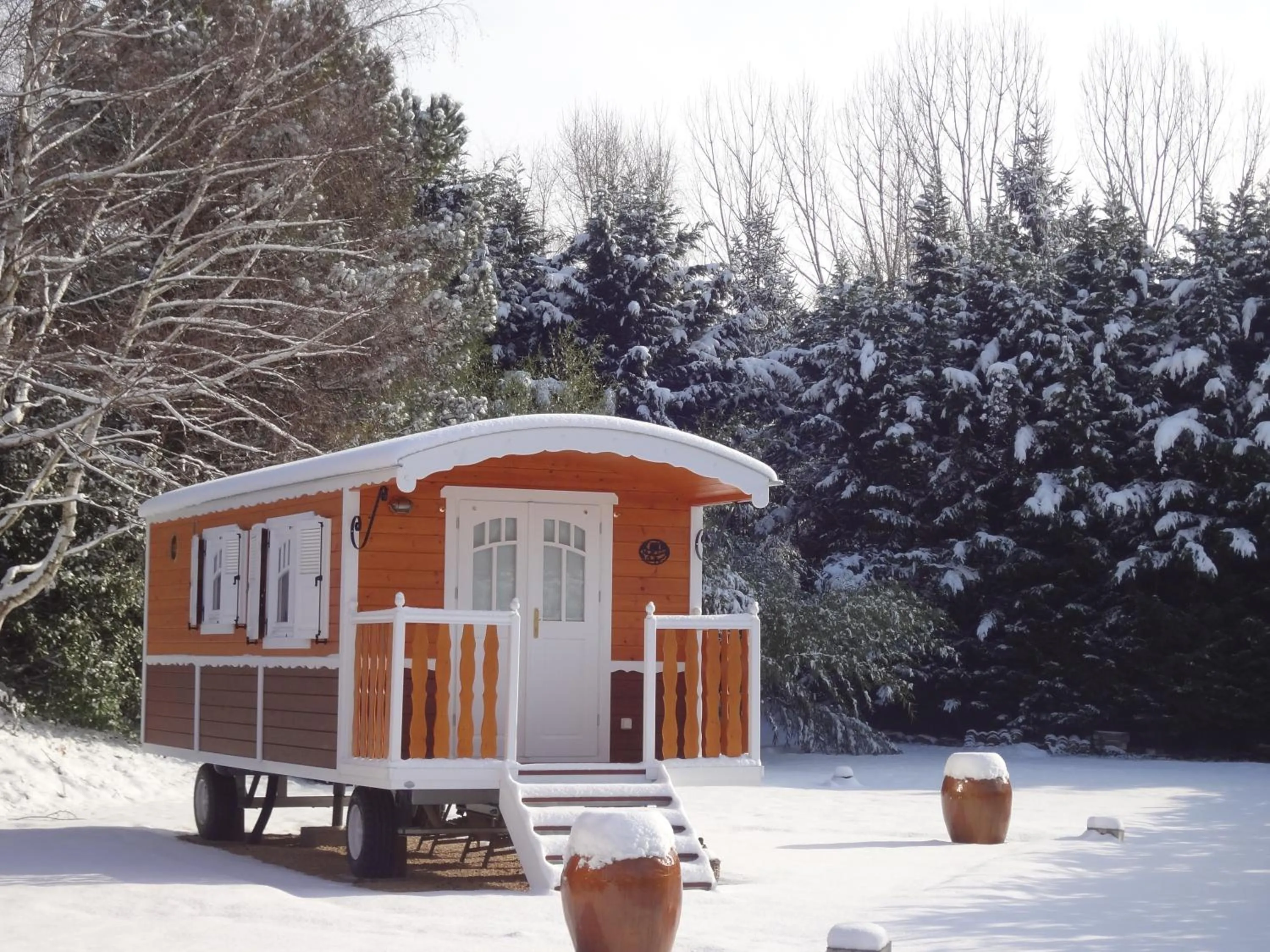 Winter in Logis Hôtel-Restaurant Le Relais