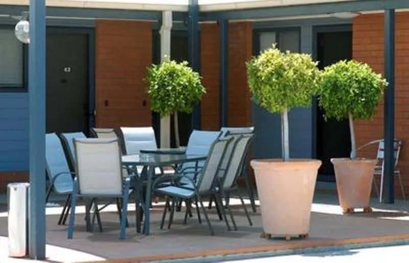 Patio in Albert Motel